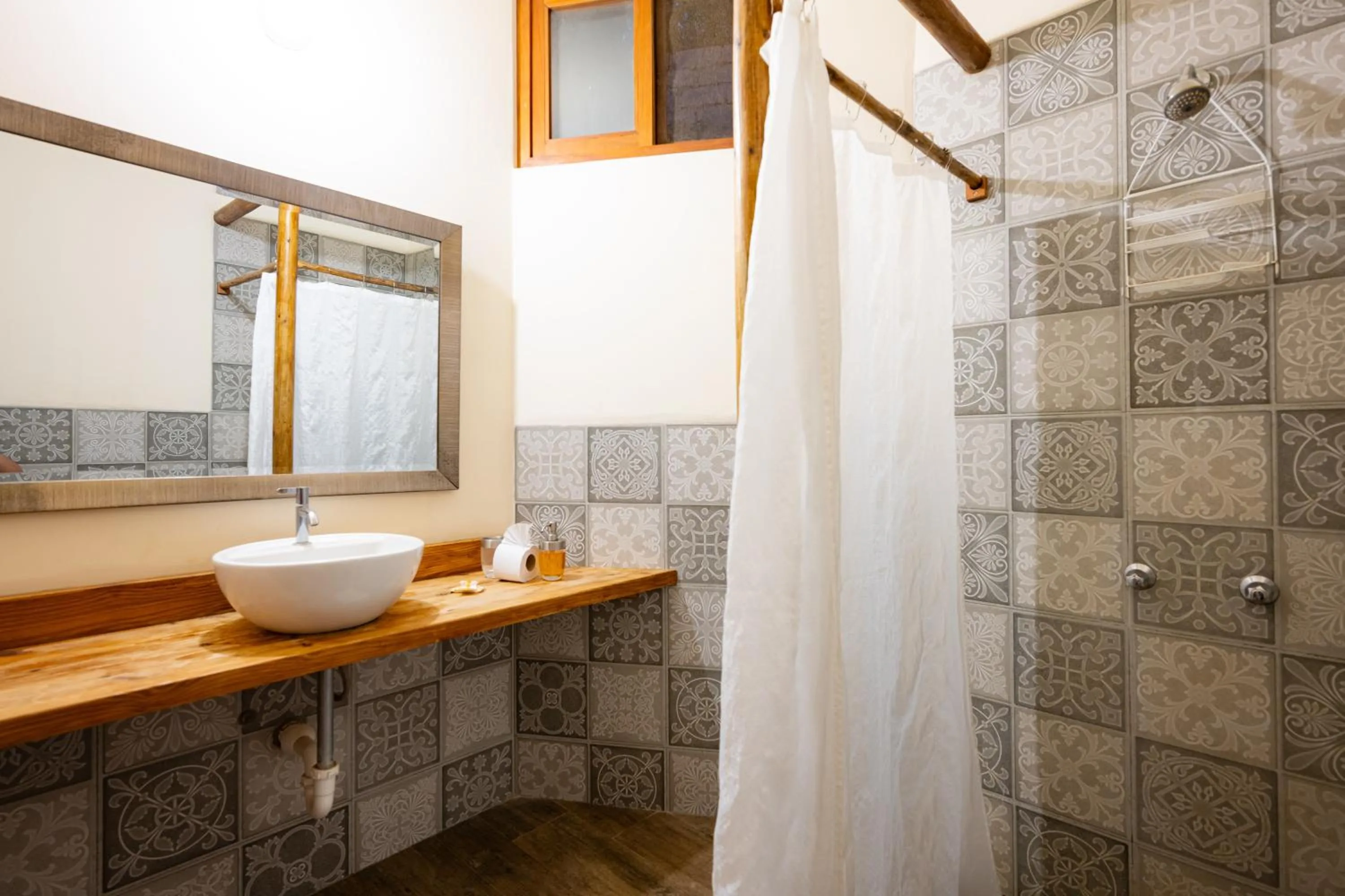 Shower in Hospedaje La Quebrada