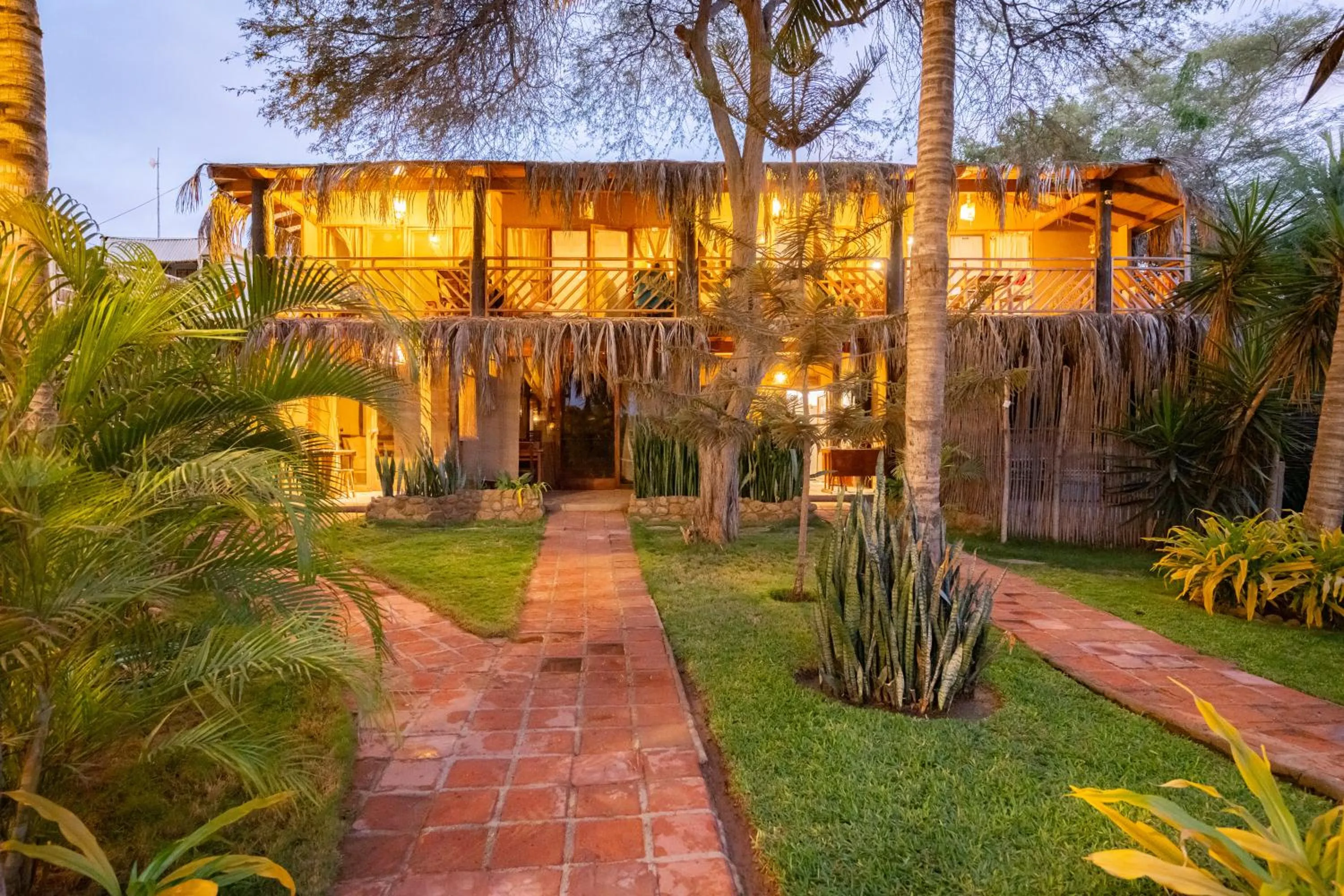 Property building in Hospedaje La Quebrada