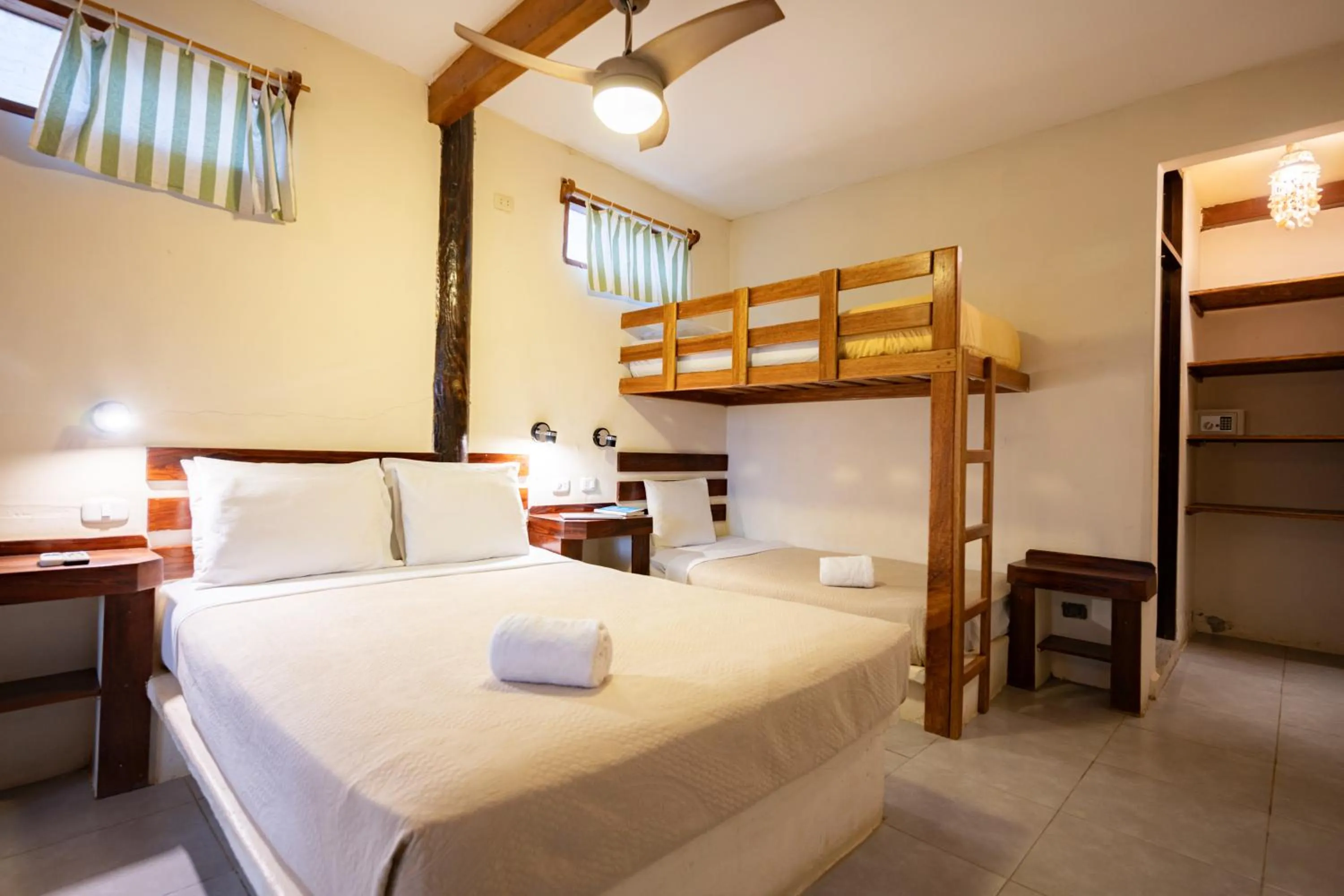 Bed in Hospedaje La Quebrada