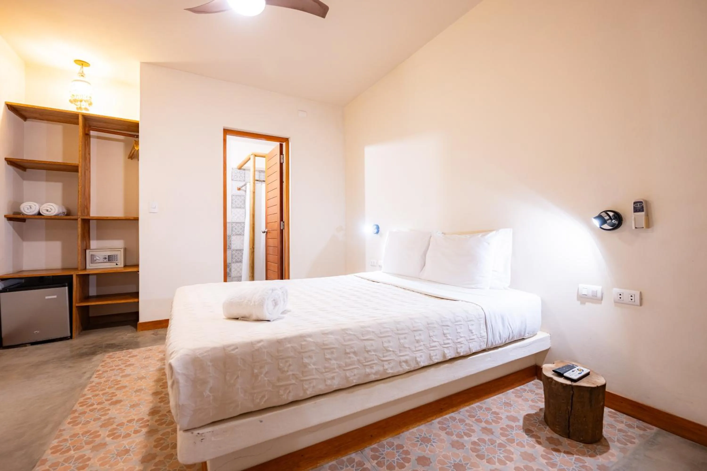 Bed in Hospedaje La Quebrada