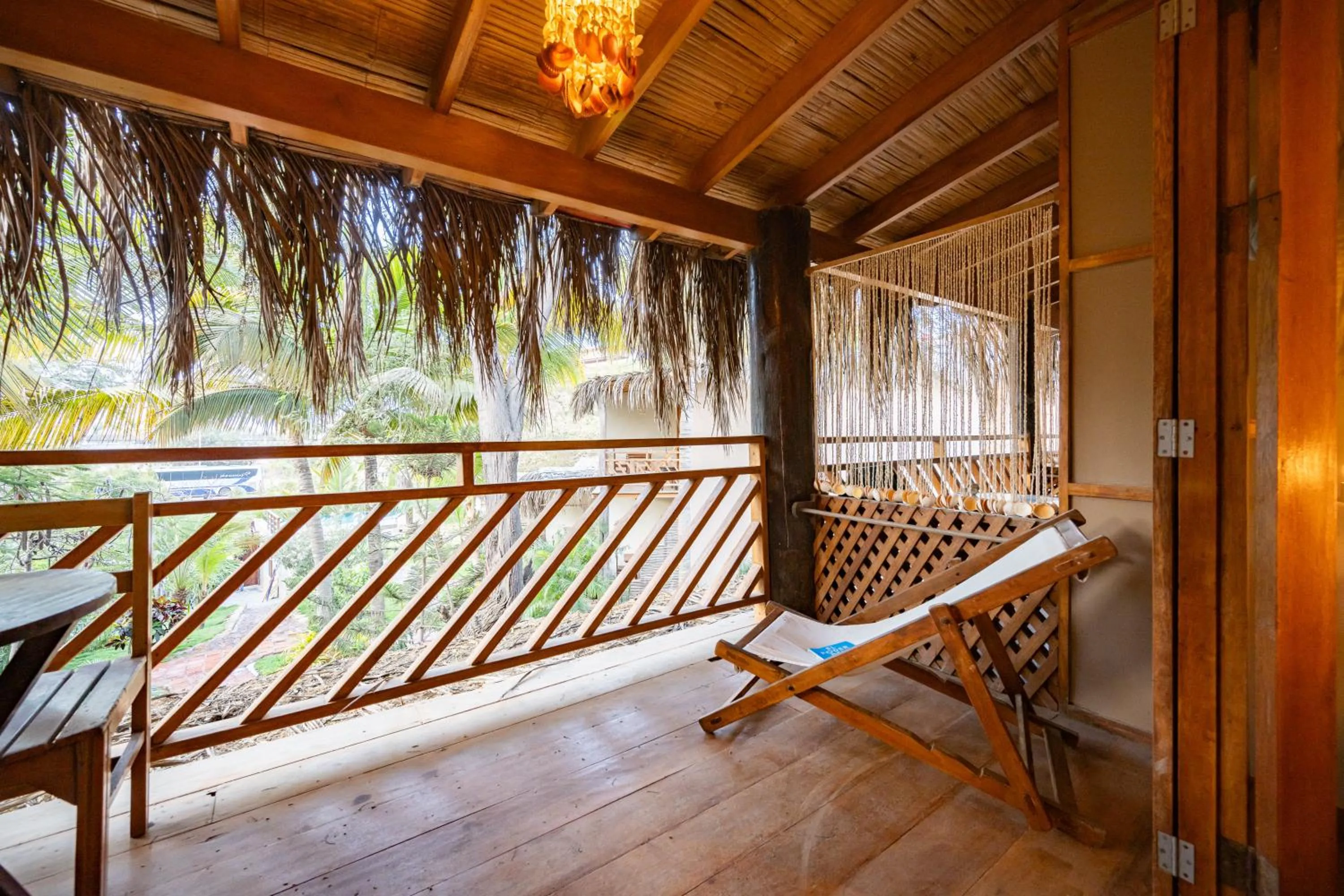 Balcony/Terrace in Hospedaje La Quebrada