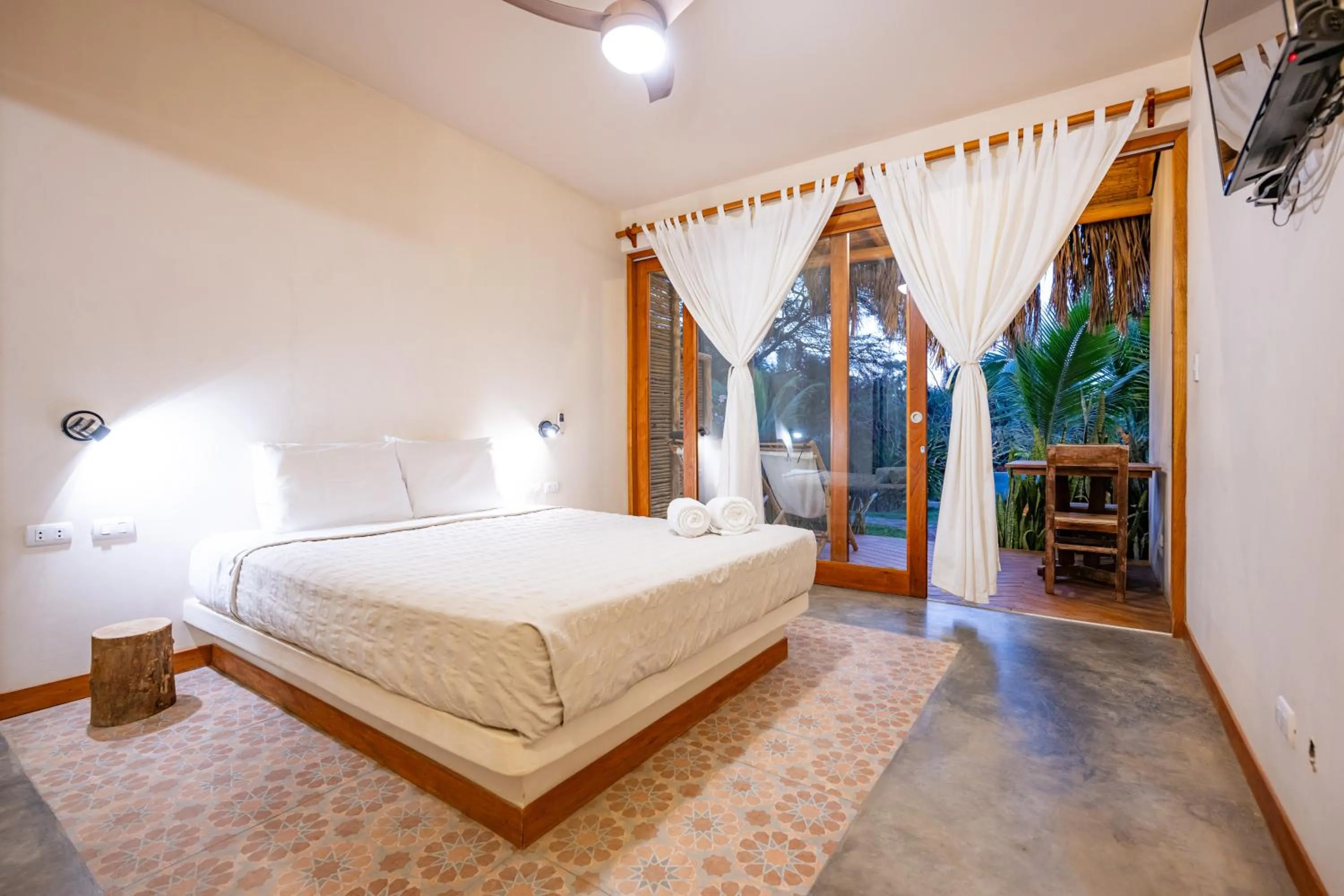 Bed in Hospedaje La Quebrada