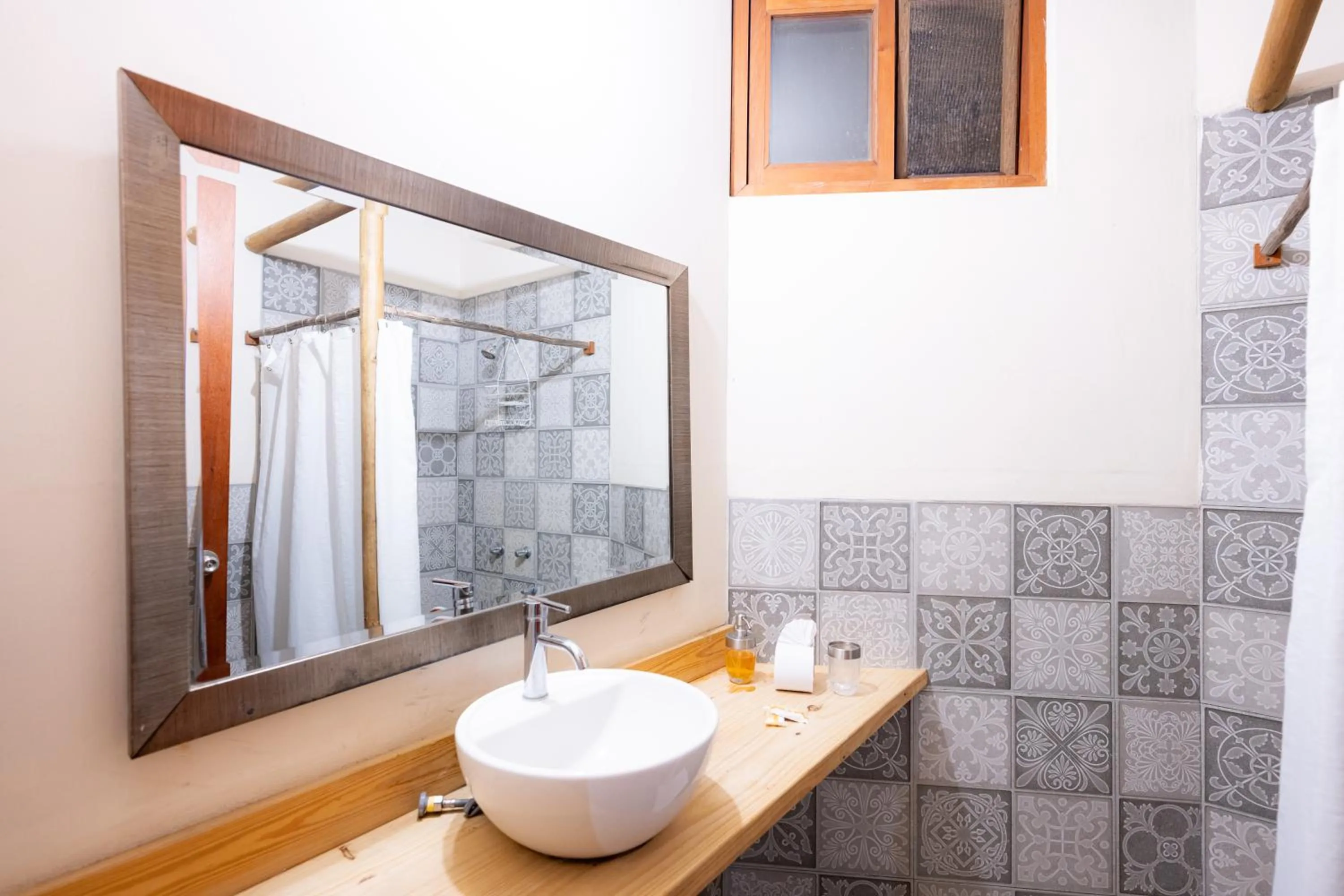 Shower in Hospedaje La Quebrada