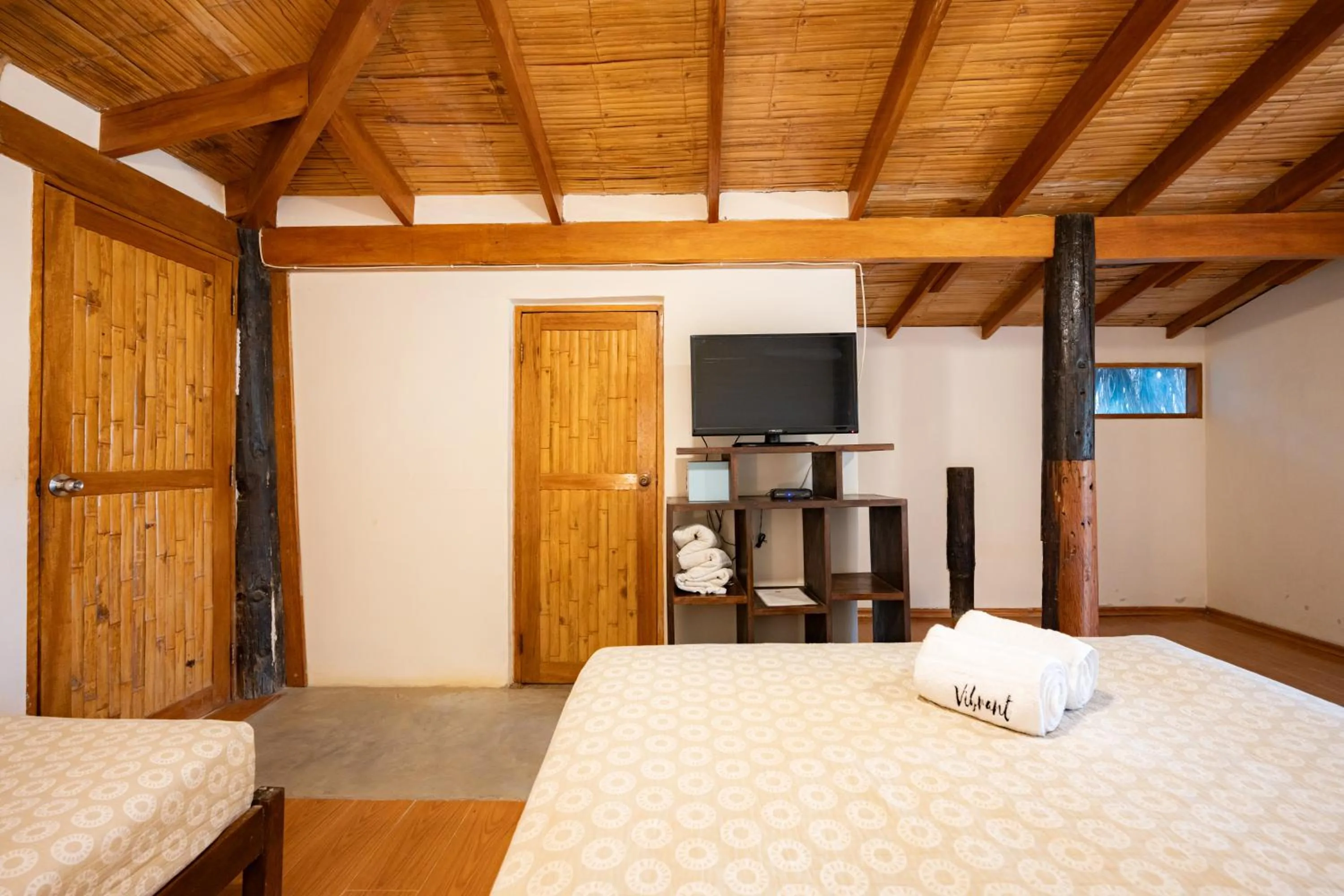 Bed in Hospedaje La Quebrada