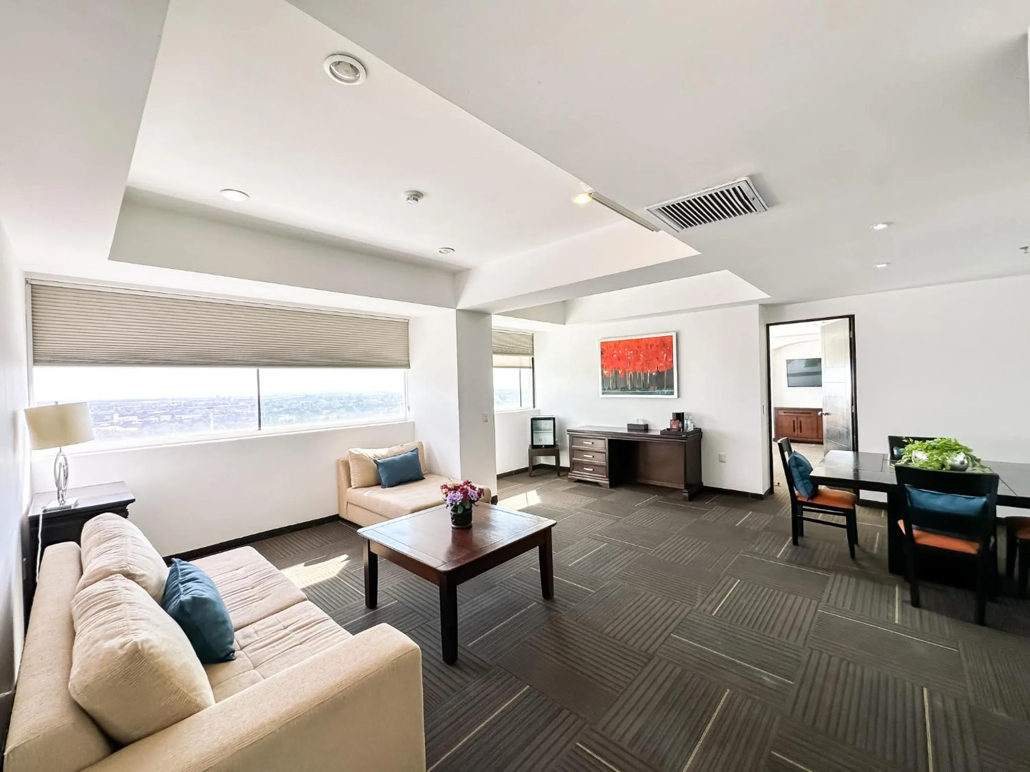 Living room in Hotel Stadium Leon