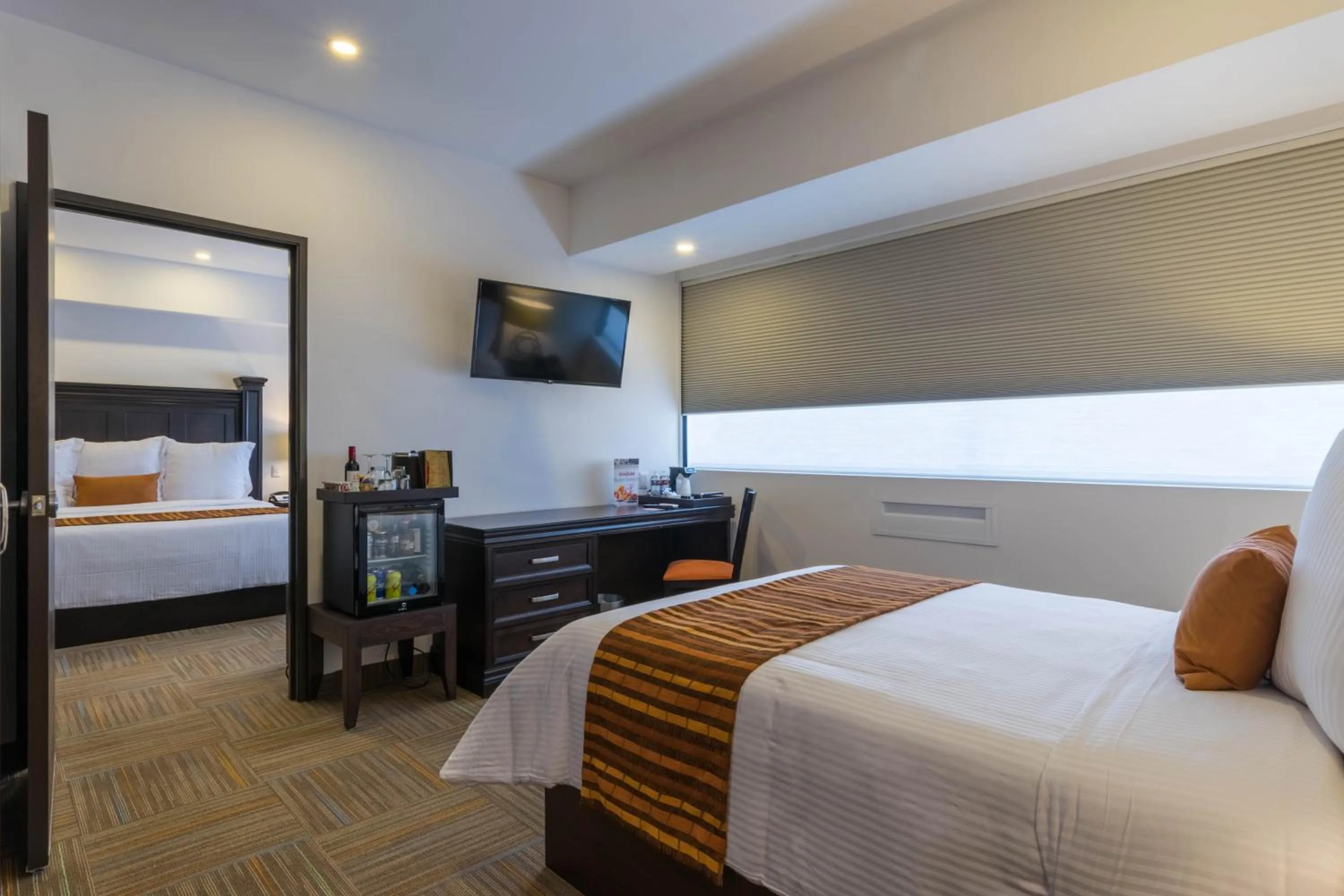 Decorative detail, Bed in Hotel Stadium Leon