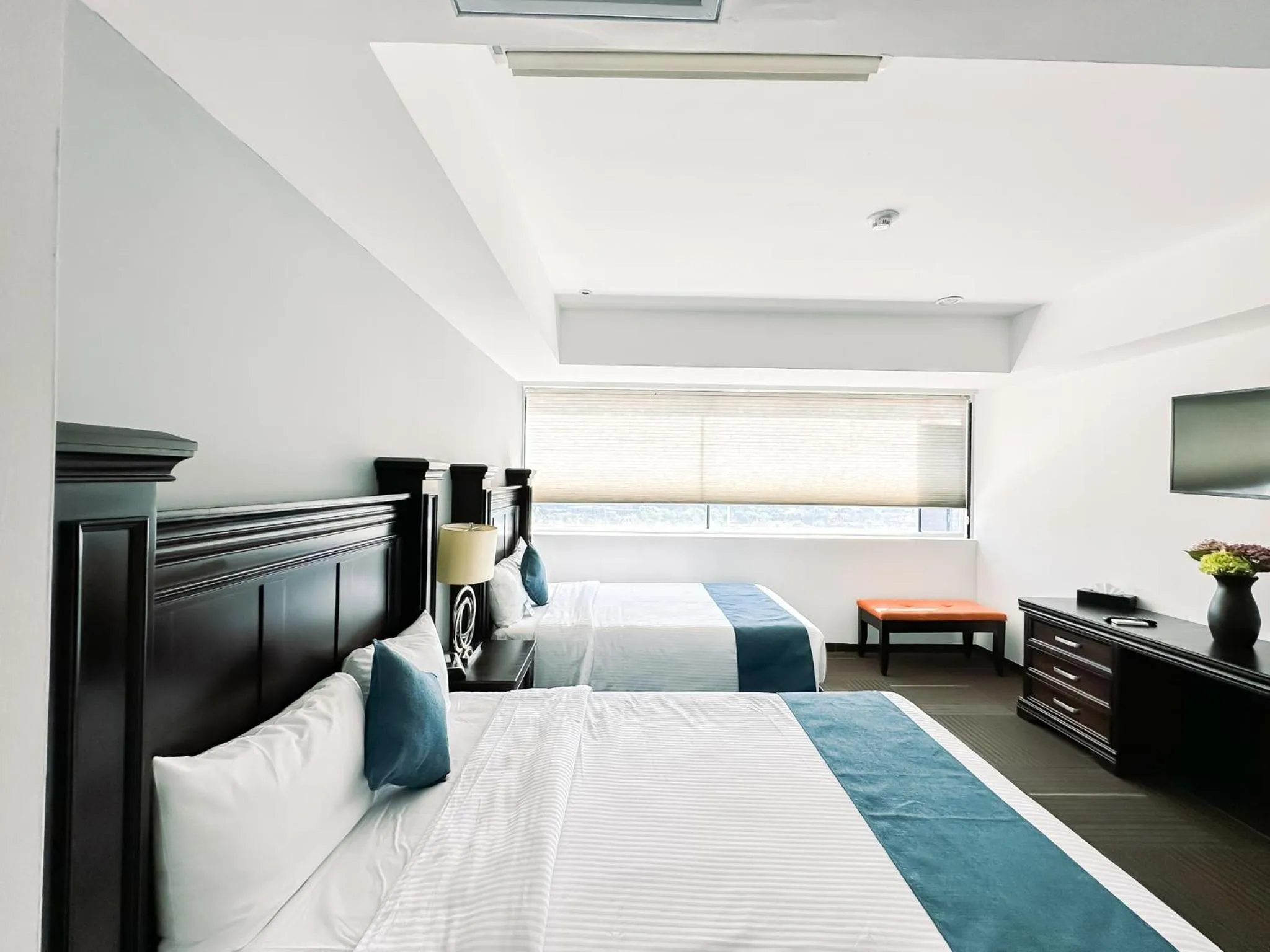 Bedroom, Bed in Hotel Stadium Leon