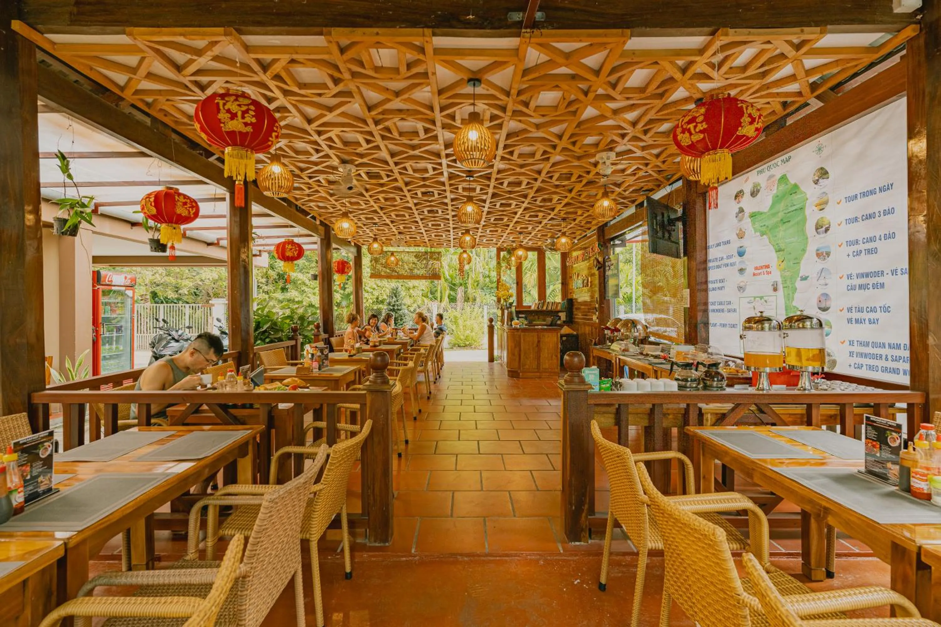 Restaurant/places to eat in Valentina Resort & Spa Phu Quoc