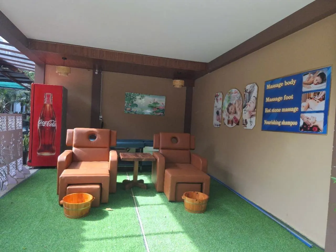 Seating area in Valentina Resort & Spa Phu Quoc