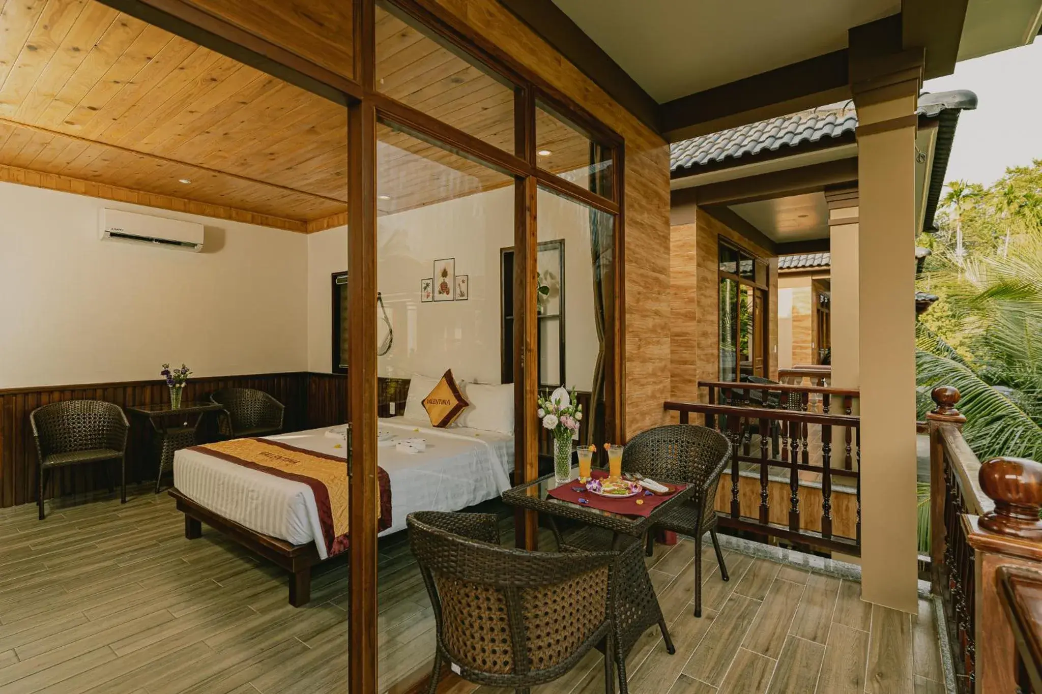 Bed in Valentina Resort & Spa Phu Quoc Bed in Valentina Resort & Spa Phu Quoc