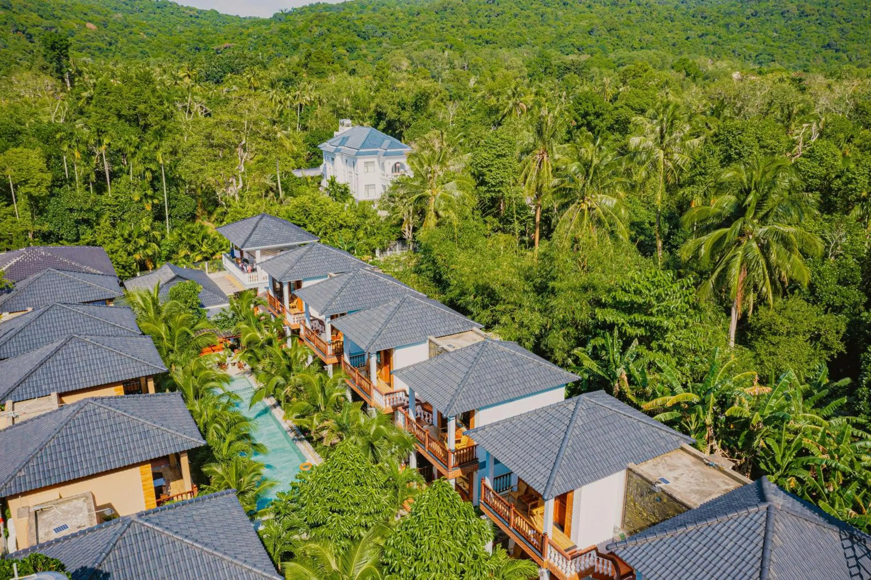 Bird's eye view in Valentina Resort & Spa Phu Quoc Bird's eye view in Valentina Resort & Spa Phu Quoc
