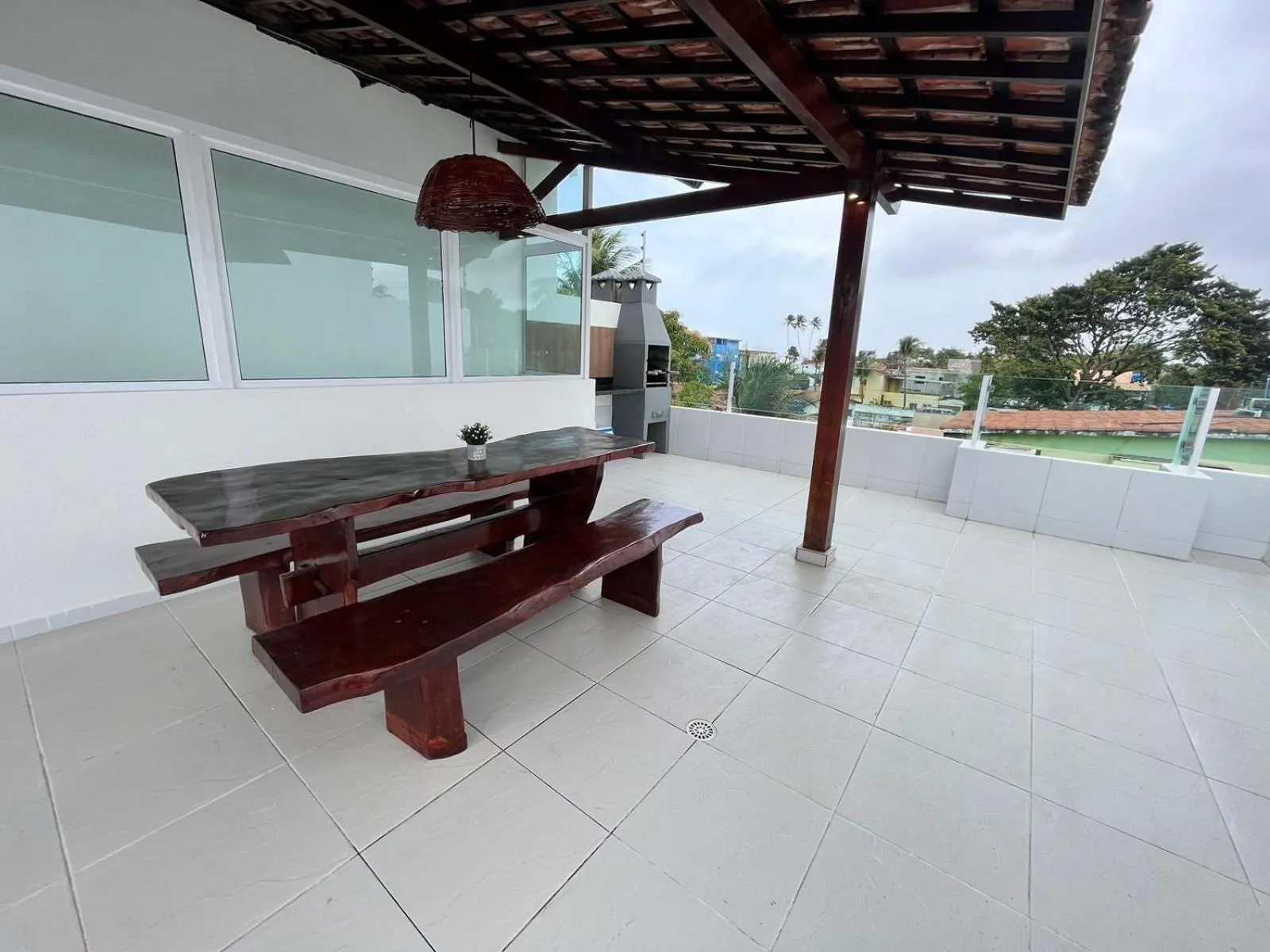 Balcony/Terrace in Maria Farinha Residence / Prince - LocarHouse