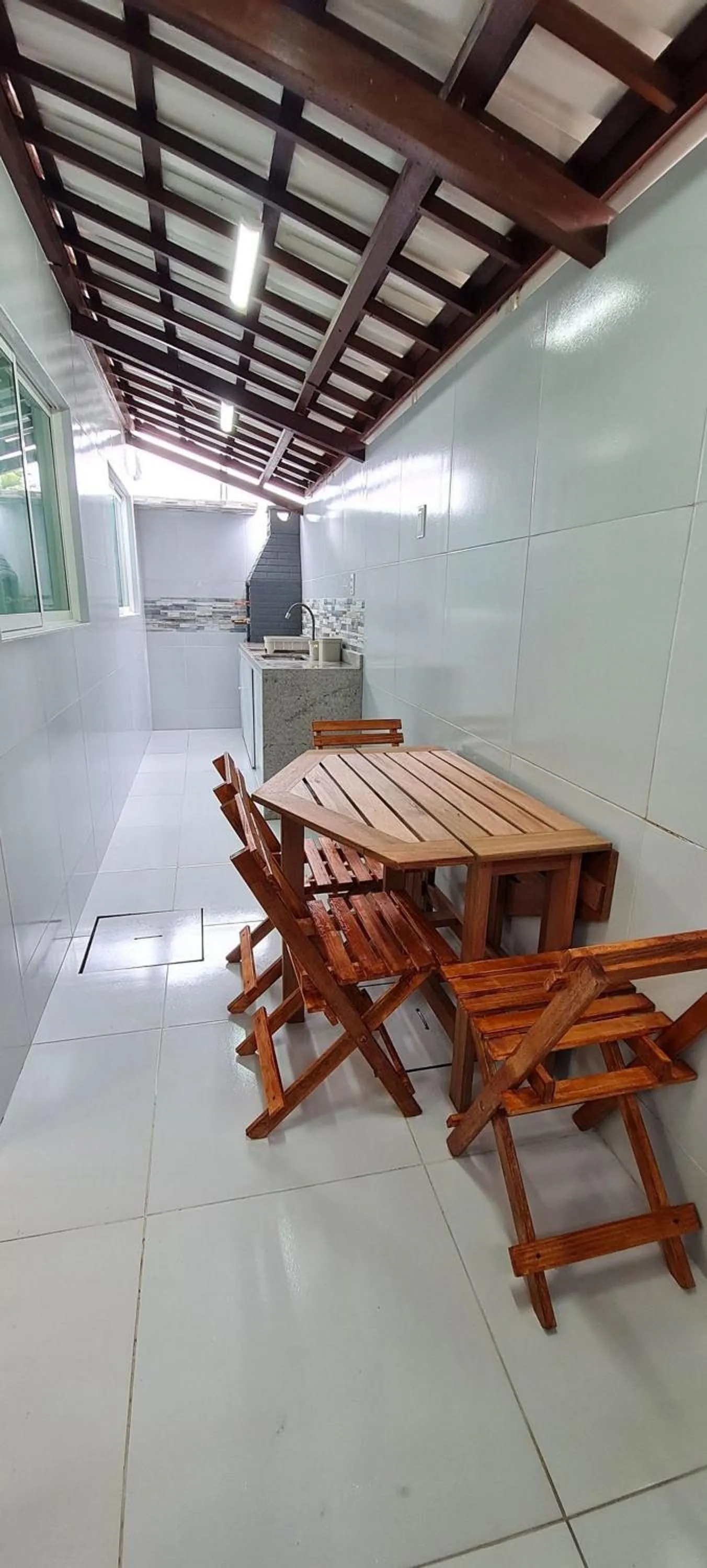 BBQ facilities in Maria Farinha Residence / Prince - LocarHouse