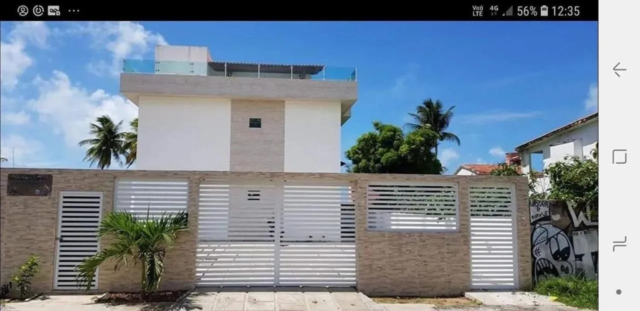 Facade/entrance in Maria Farinha Residence / Prince - LocarHouse