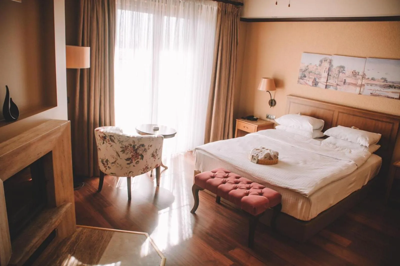 Bed in Ida Tas Konak