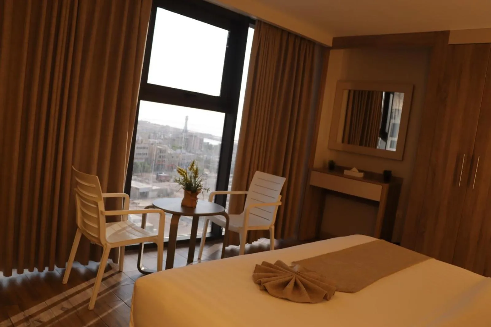 View (from property/room), Bed in ALENA HOTEL