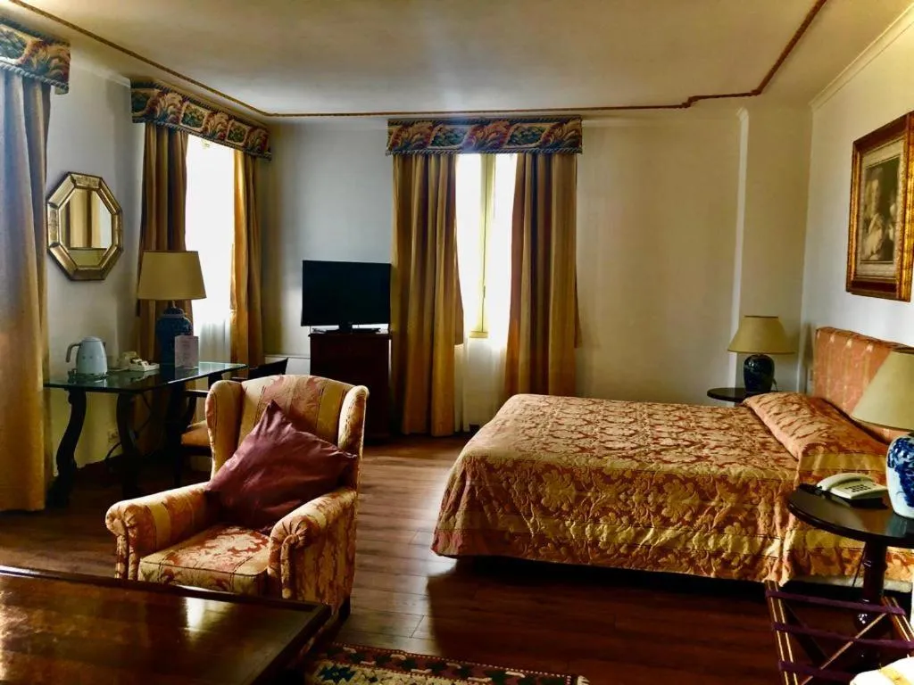 Bed in Hotel Villa Montanarini