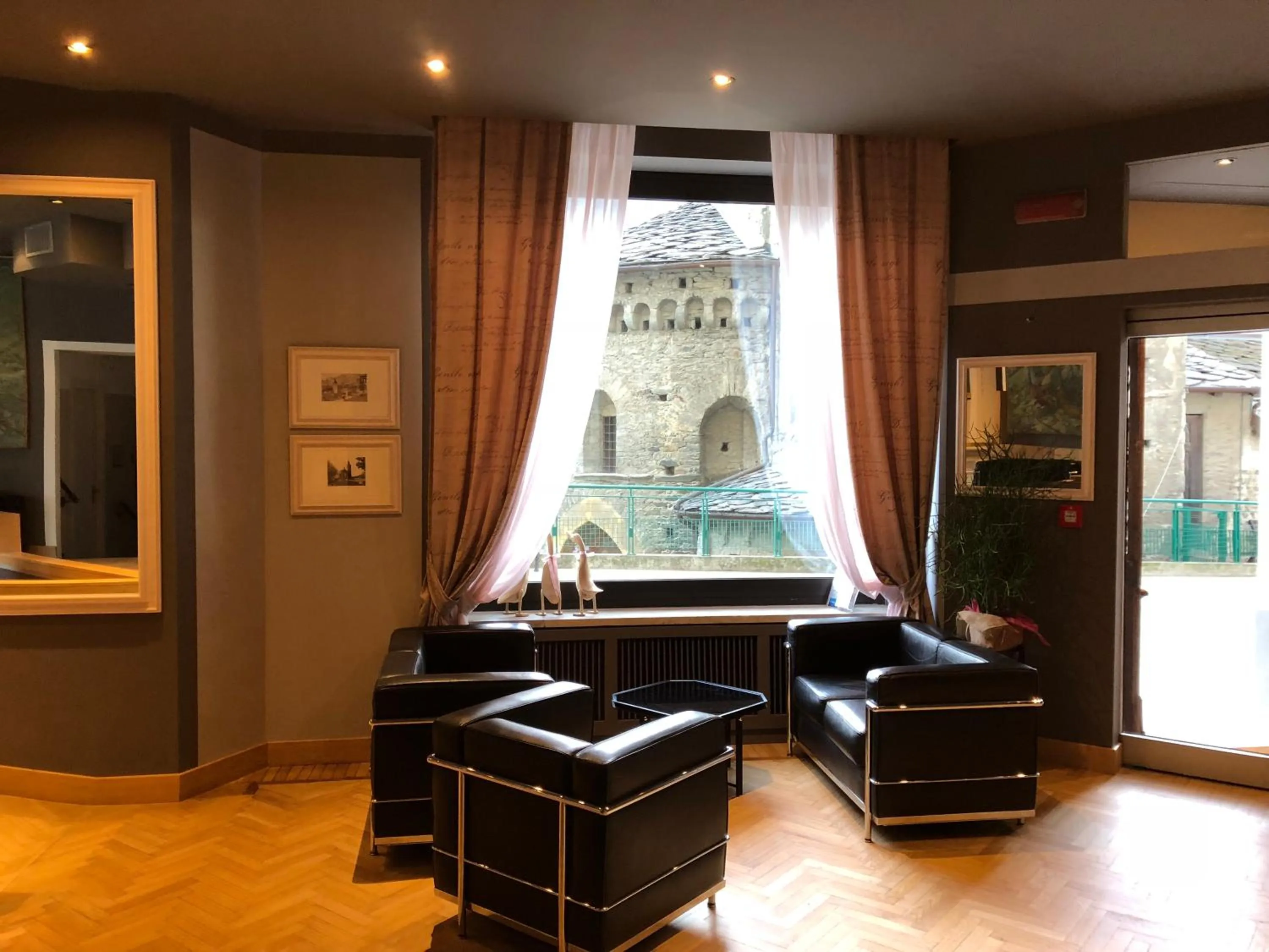 Lobby or reception in Hotel Alla Posta