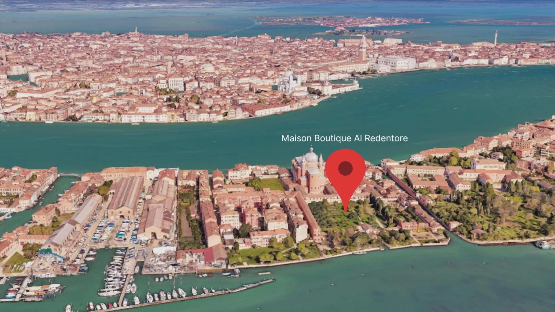 Bird's eye view in Maison Boutique Al Redentore