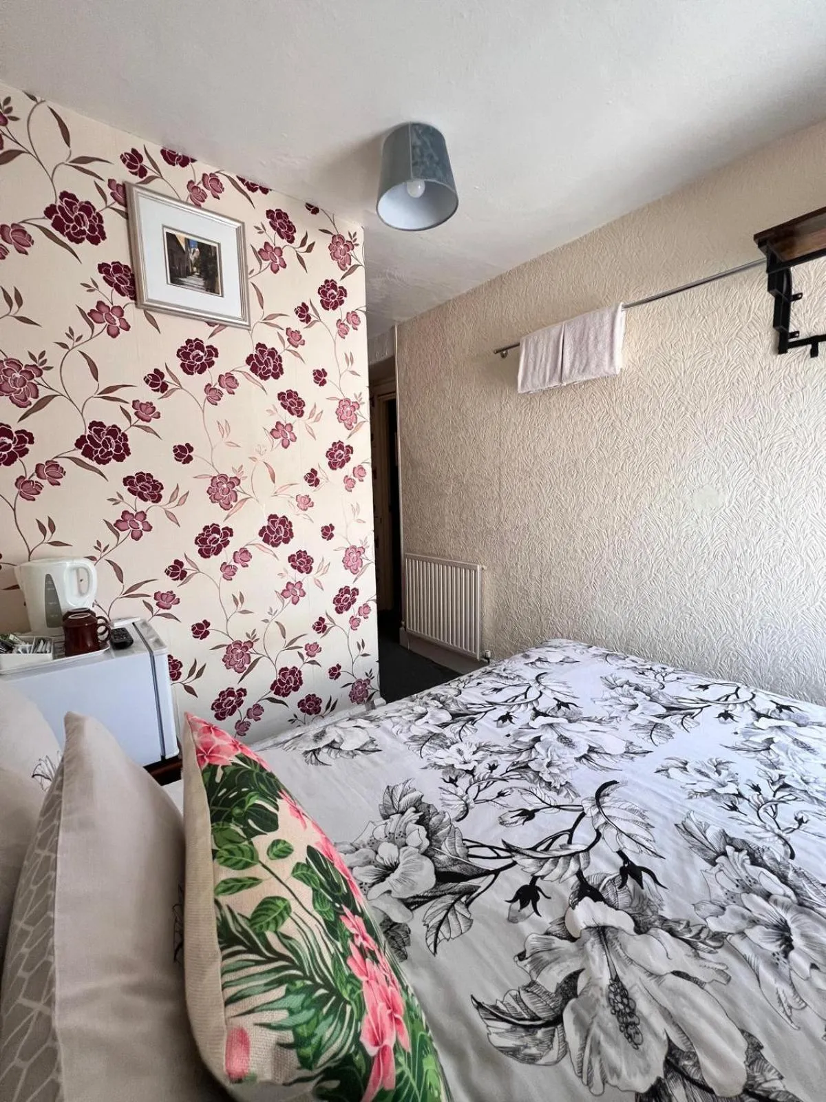 Photo of the whole room, Bed in Galaxy Hotel