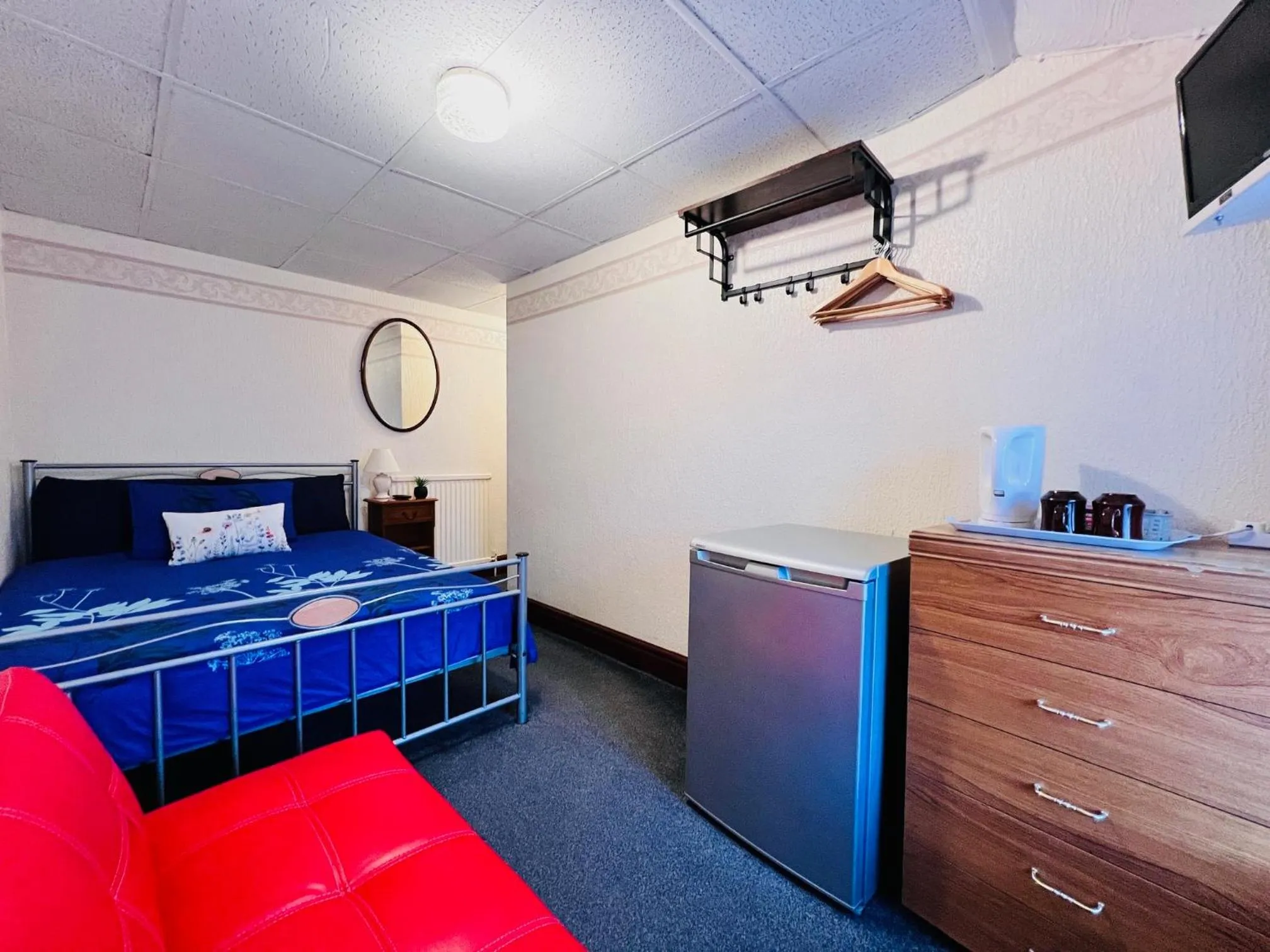 Photo of the whole room, Bed in Galaxy Hotel