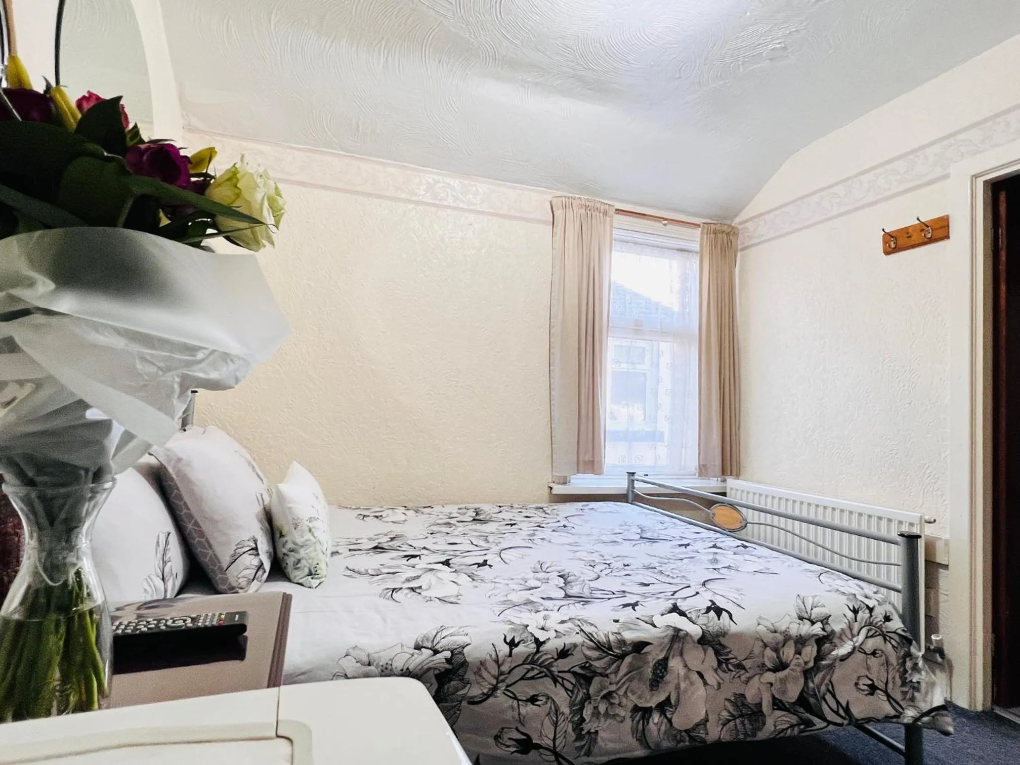 Photo of the whole room, Bed in Galaxy Hotel