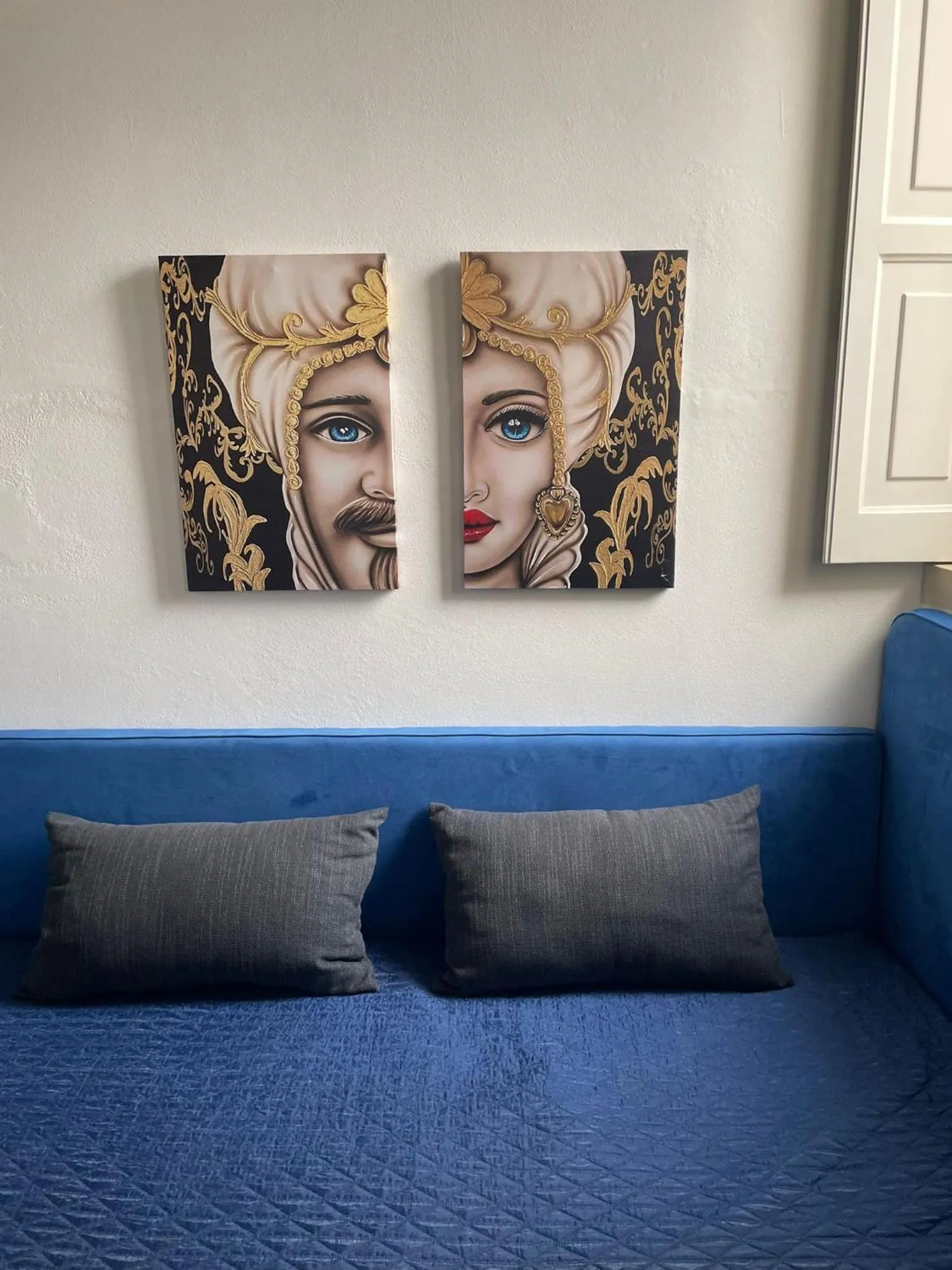 Decorative detail in Lakkios charming suites and rooms