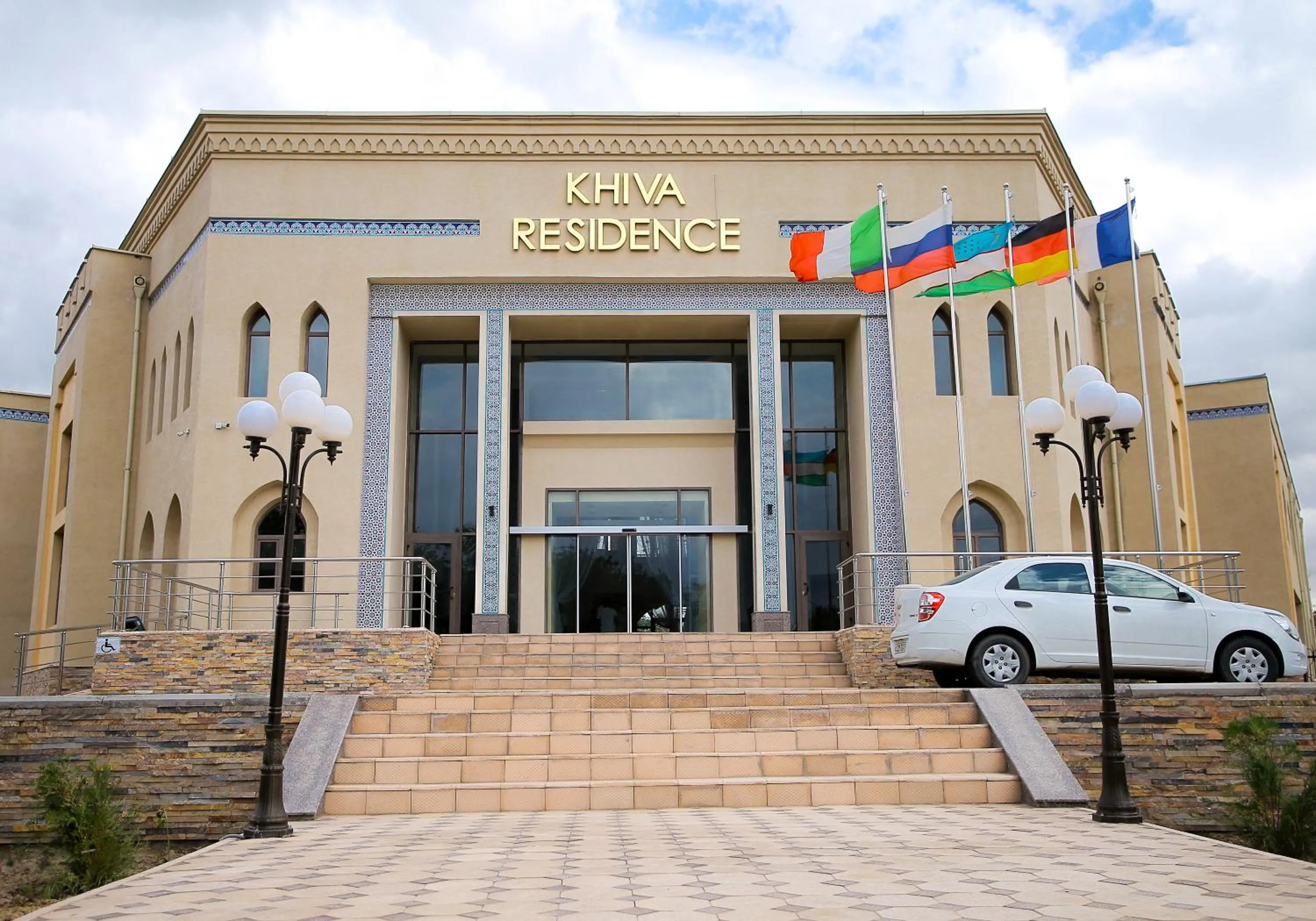 Facade/entrance in Khiva Residence Hotel