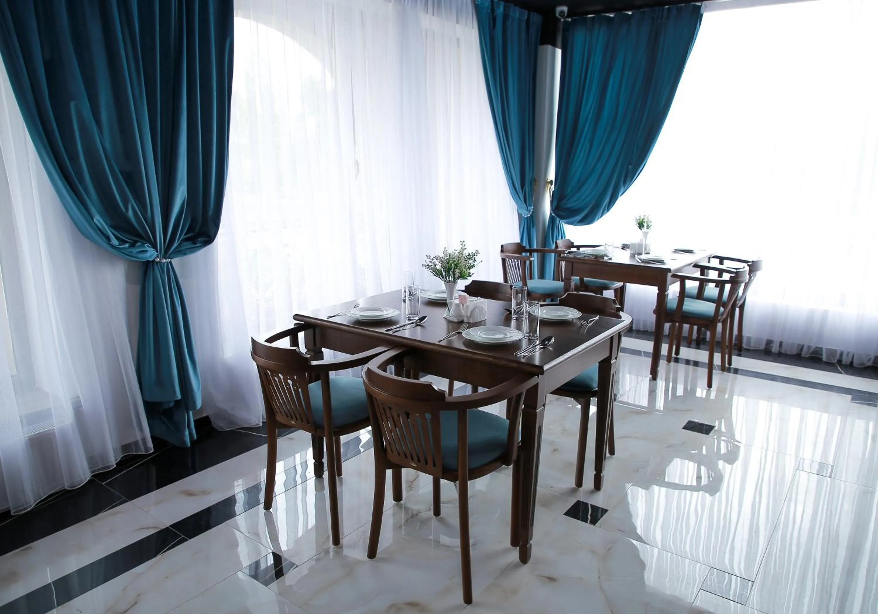 Continental breakfast in Khiva Residence Hotel