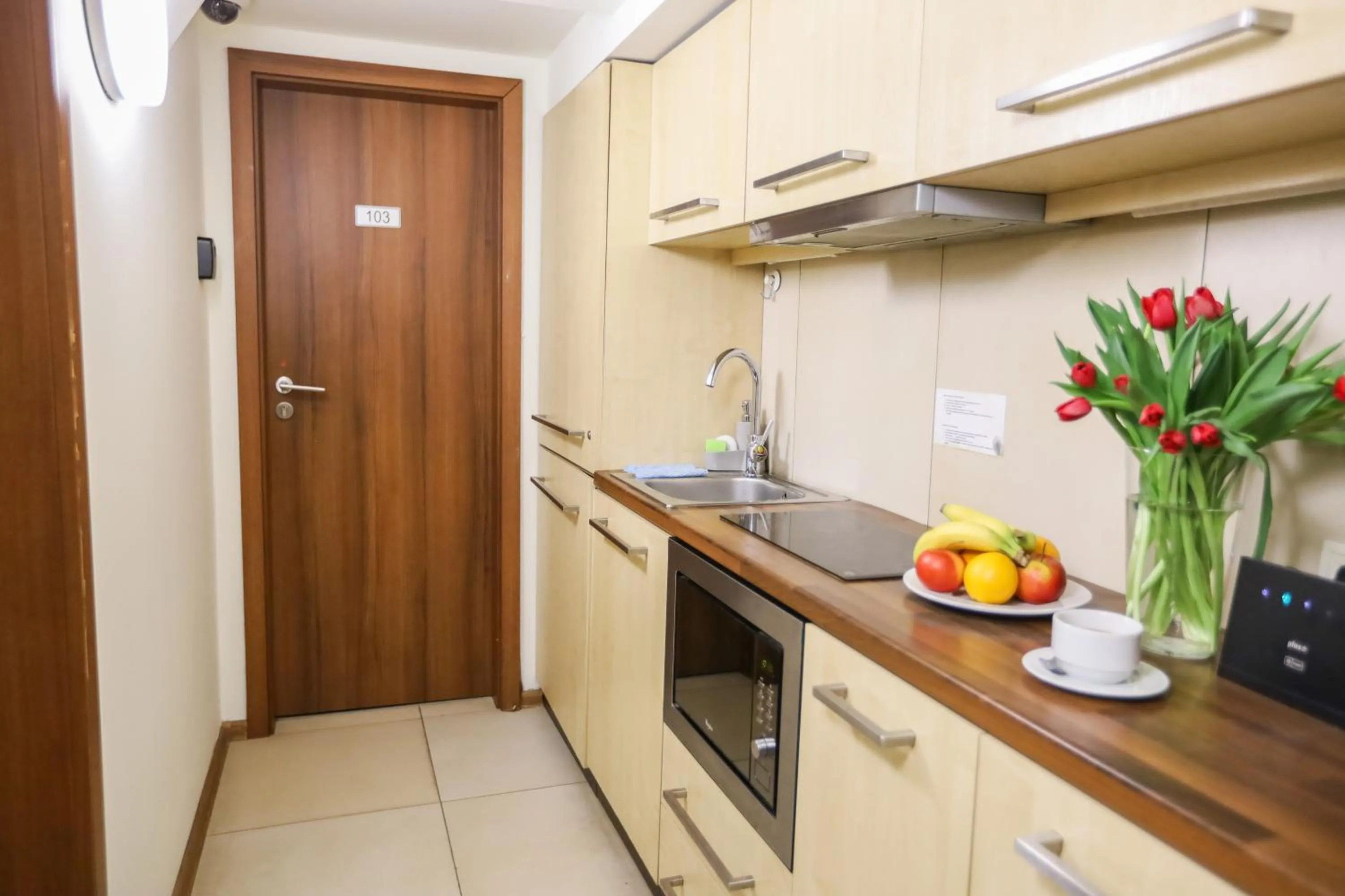 Kitchen or kitchenette in Salve station