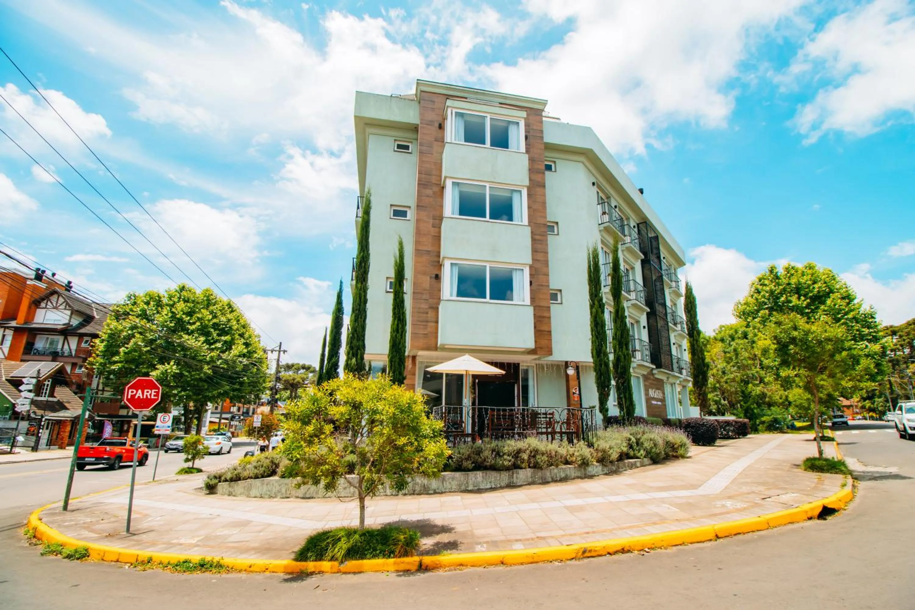Facade/entrance in Augusta Centro Hotel