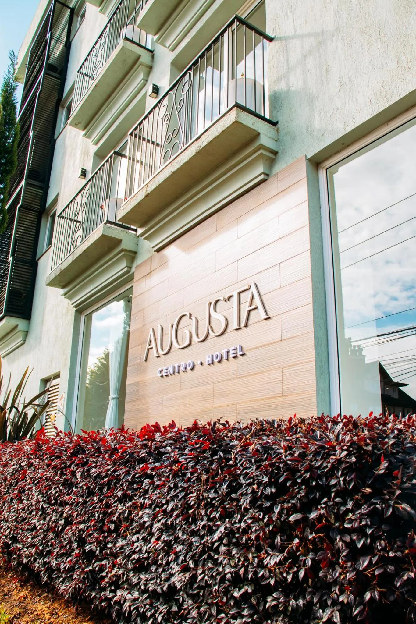 Facade/entrance in Augusta Centro Hotel