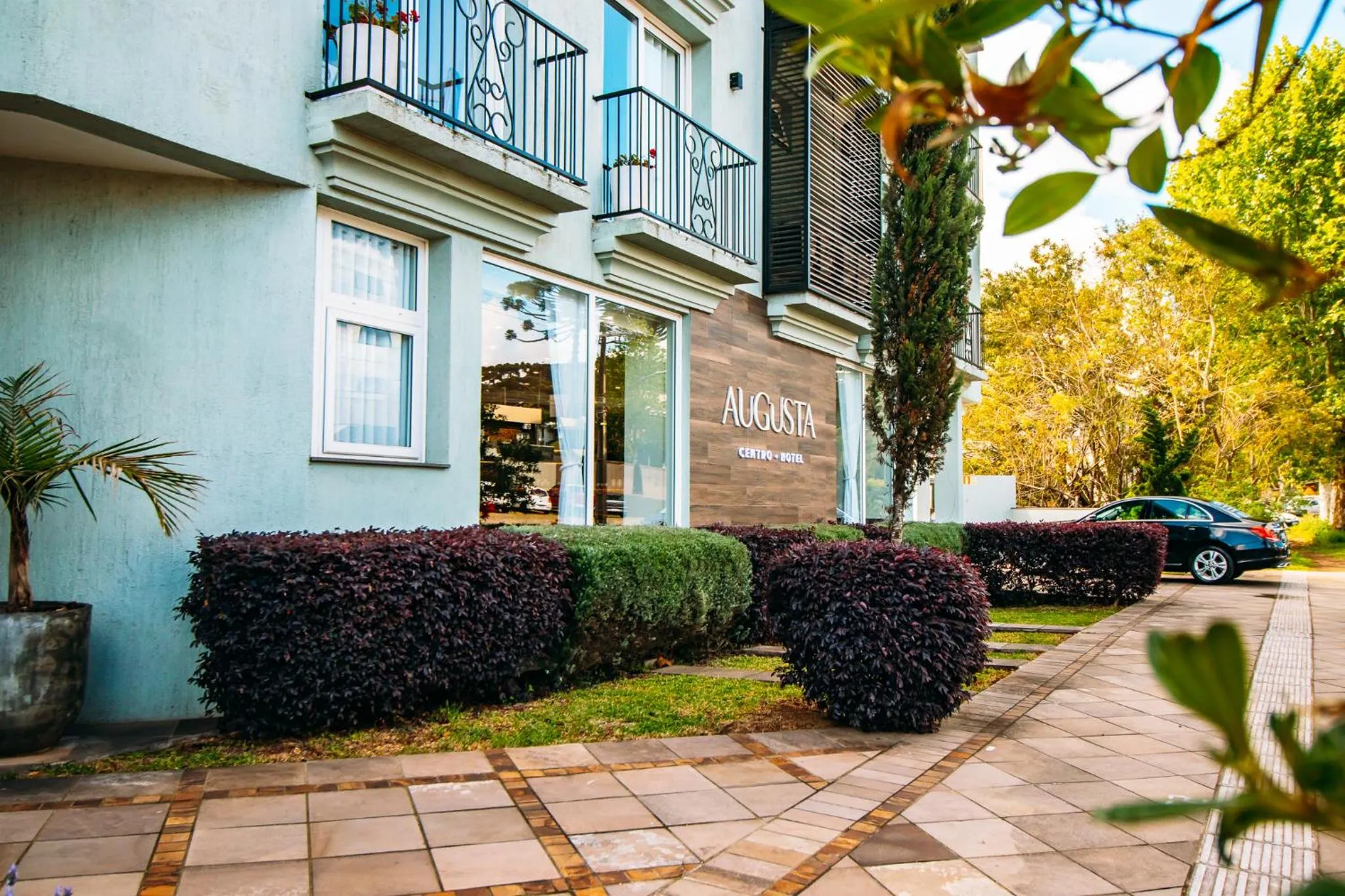 Facade/entrance in Augusta Centro Hotel