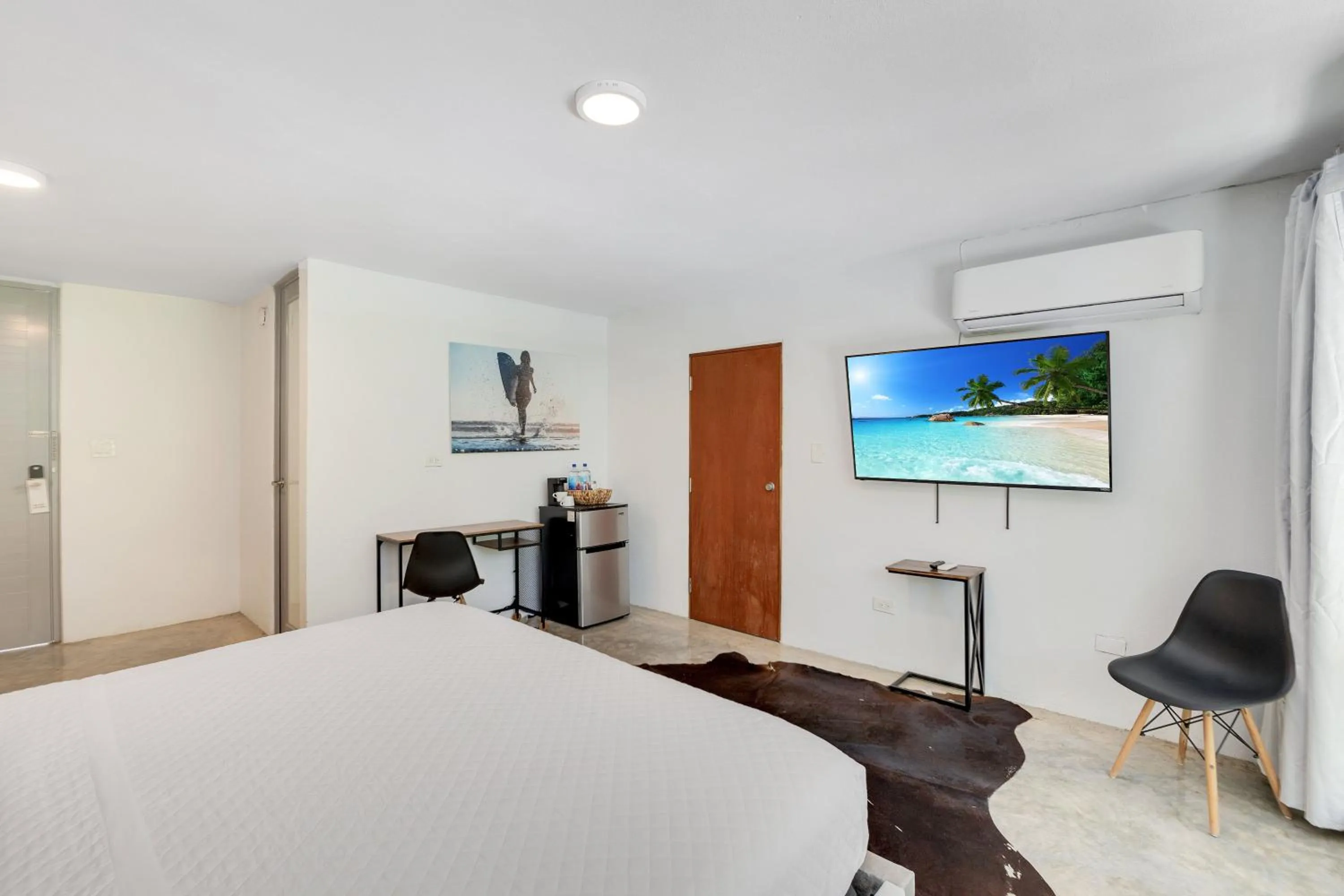 Bed in Viento Beach Lodge