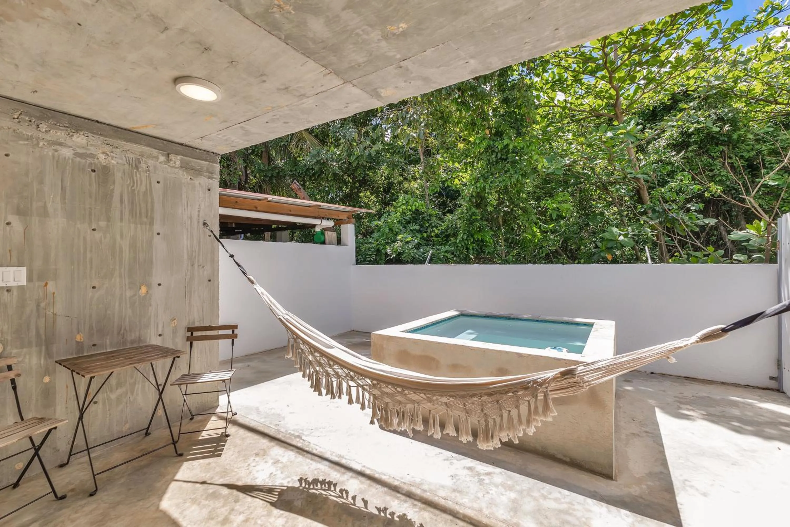 Patio in Viento Beach Lodge