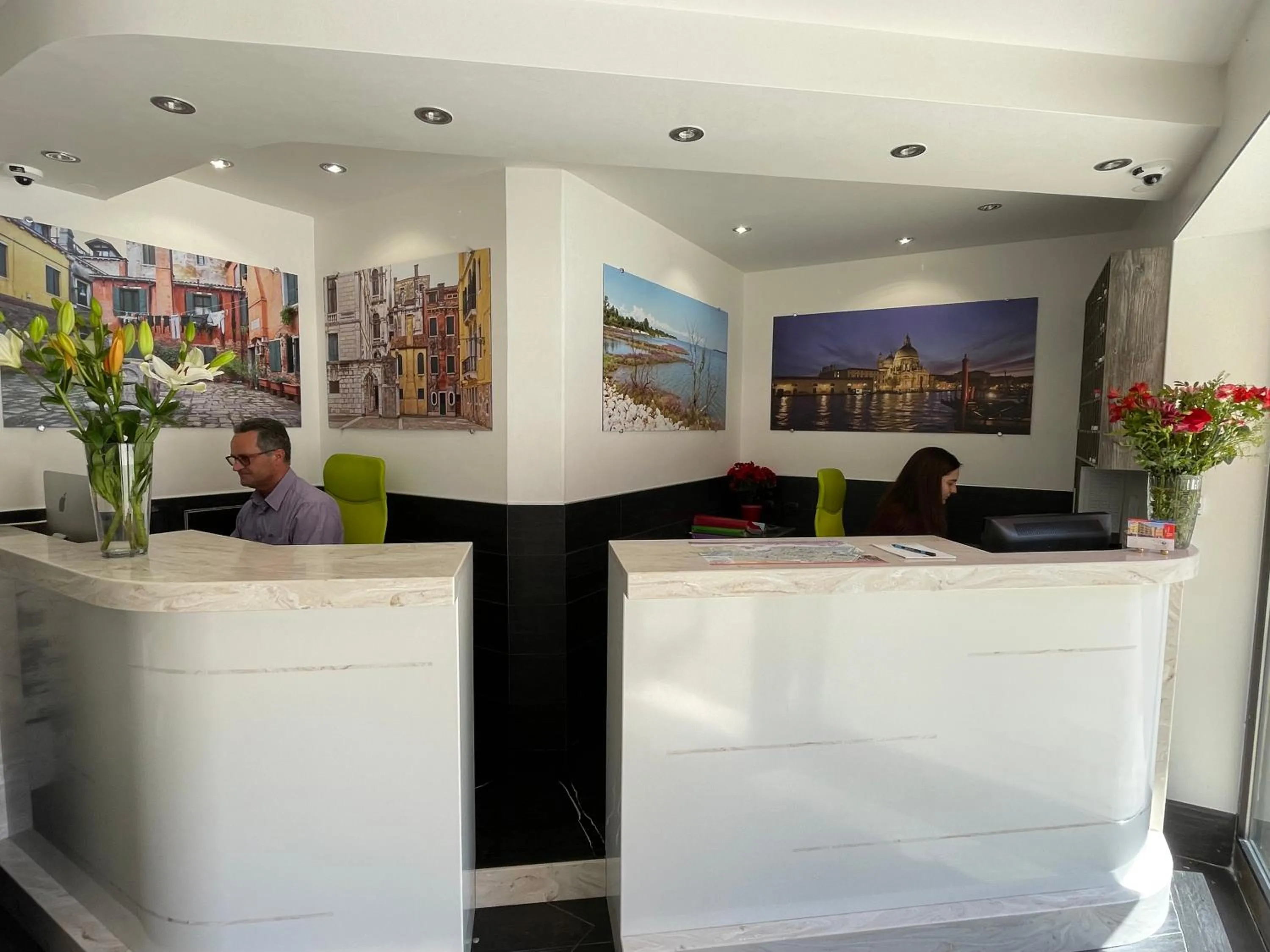 Lobby or reception in Hotel San Geremia