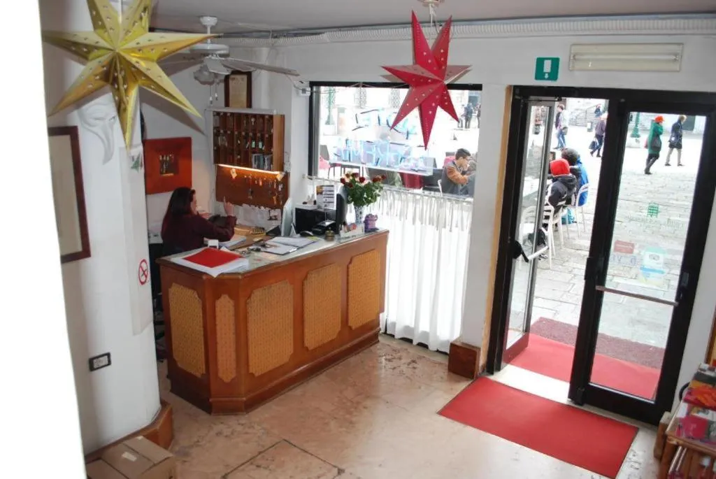Lobby or reception in Hotel San Geremia