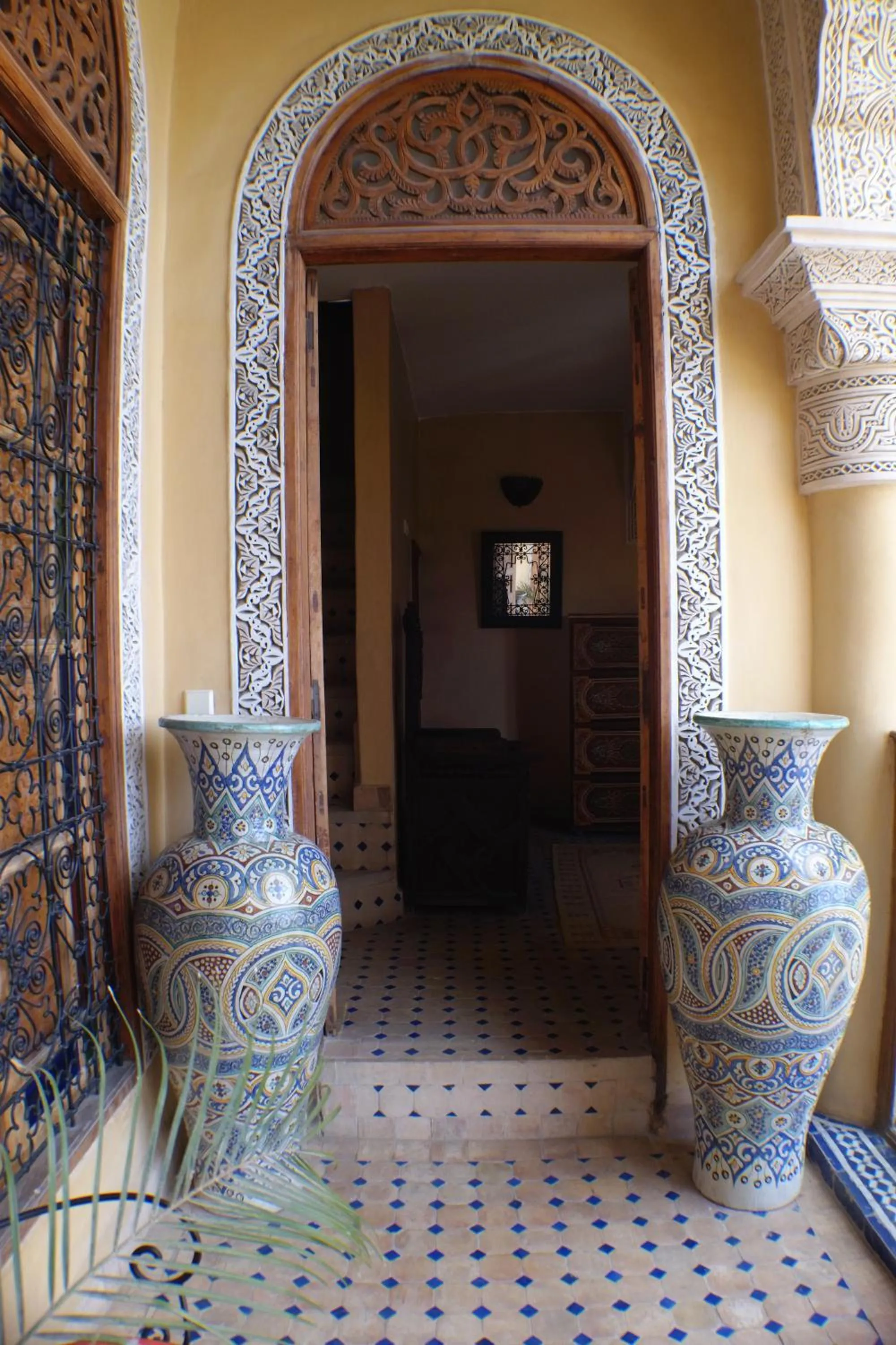 Facade/entrance in Riad Layalina Fes