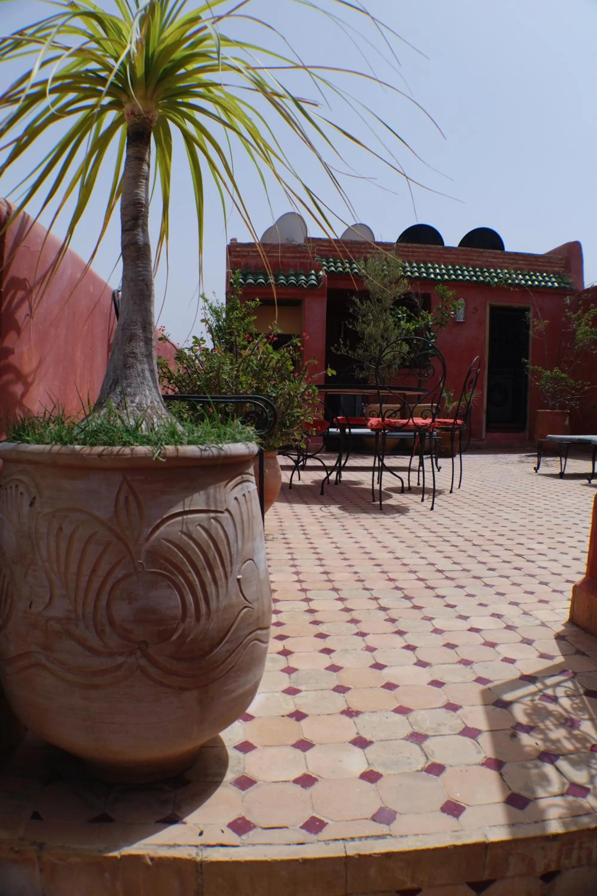 Balcony/Terrace in Riad Layalina Fes