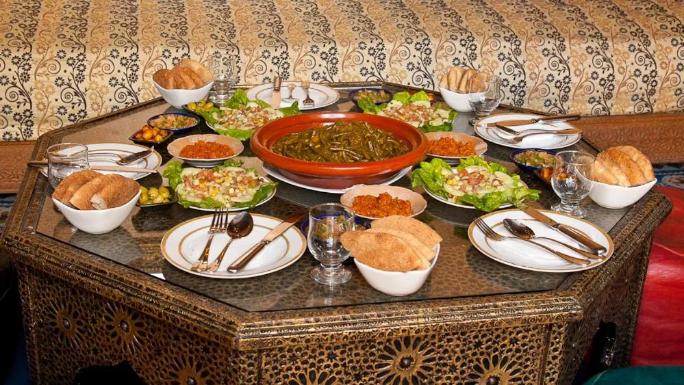 Restaurant/places to eat in Riad Layalina Fes