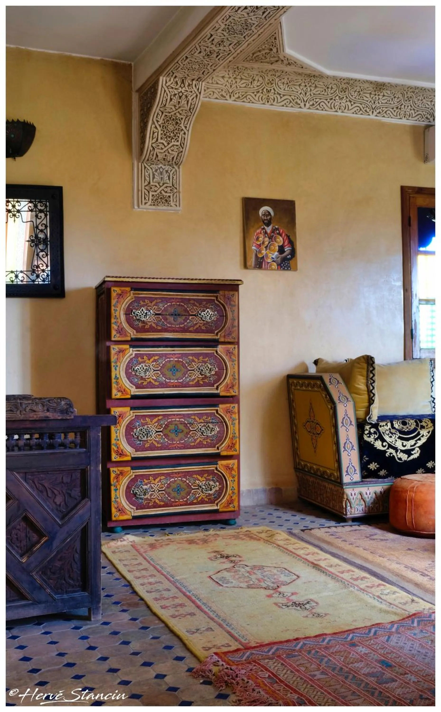Living room in Riad Layalina Fes