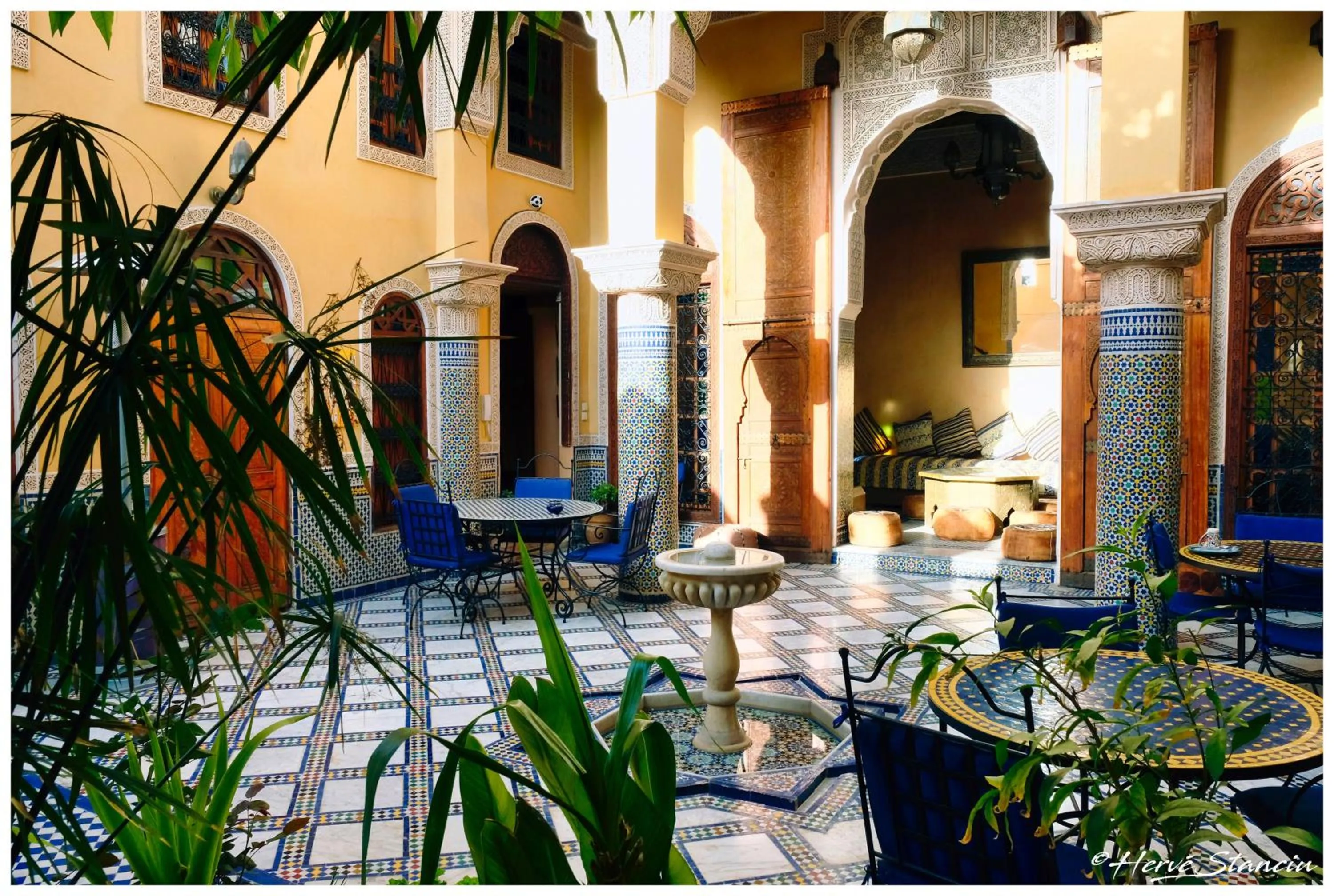 Patio in Riad Layalina Fes