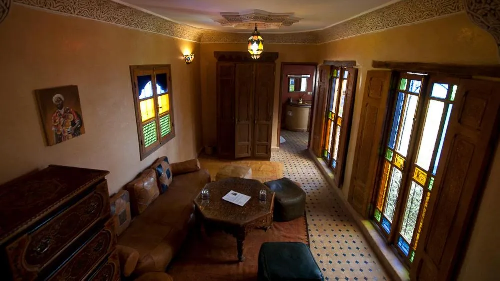 Living room in Riad Layalina Fes