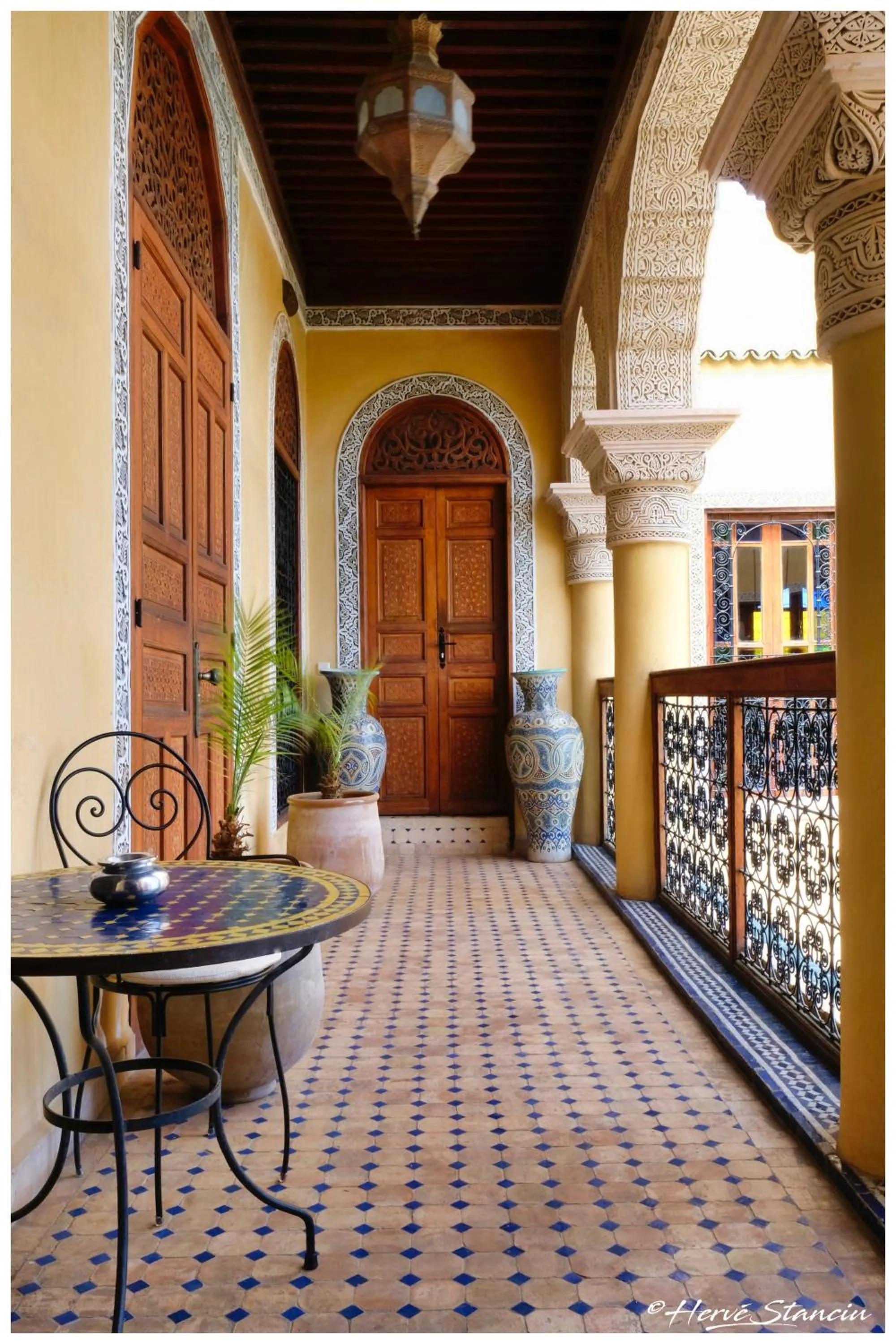 Facade/entrance in Riad Layalina Fes