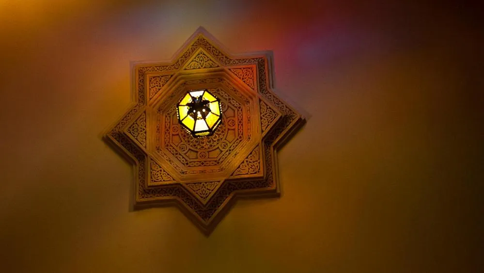 Decorative detail in Riad Layalina Fes