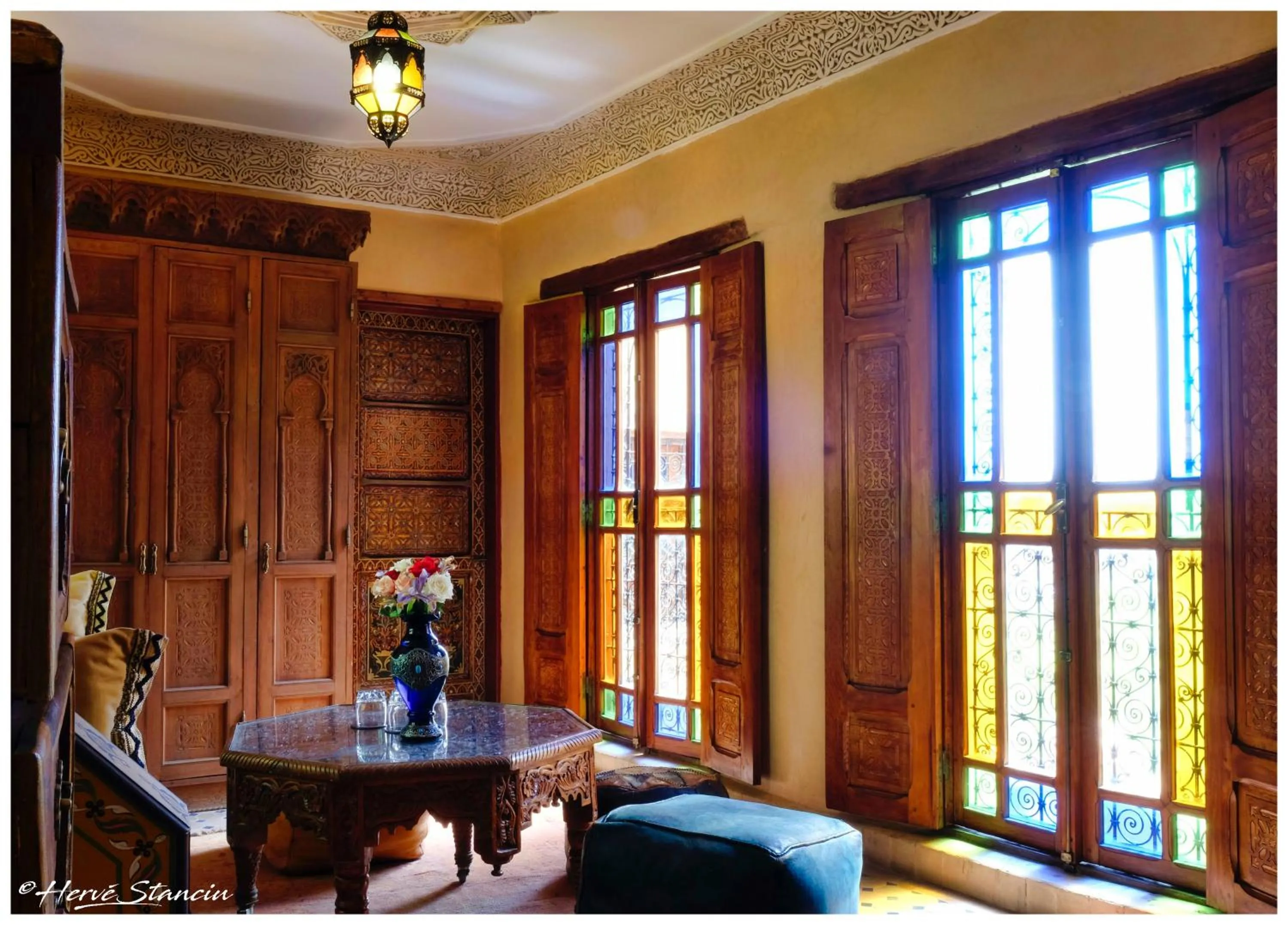 Living room in Riad Layalina Fes