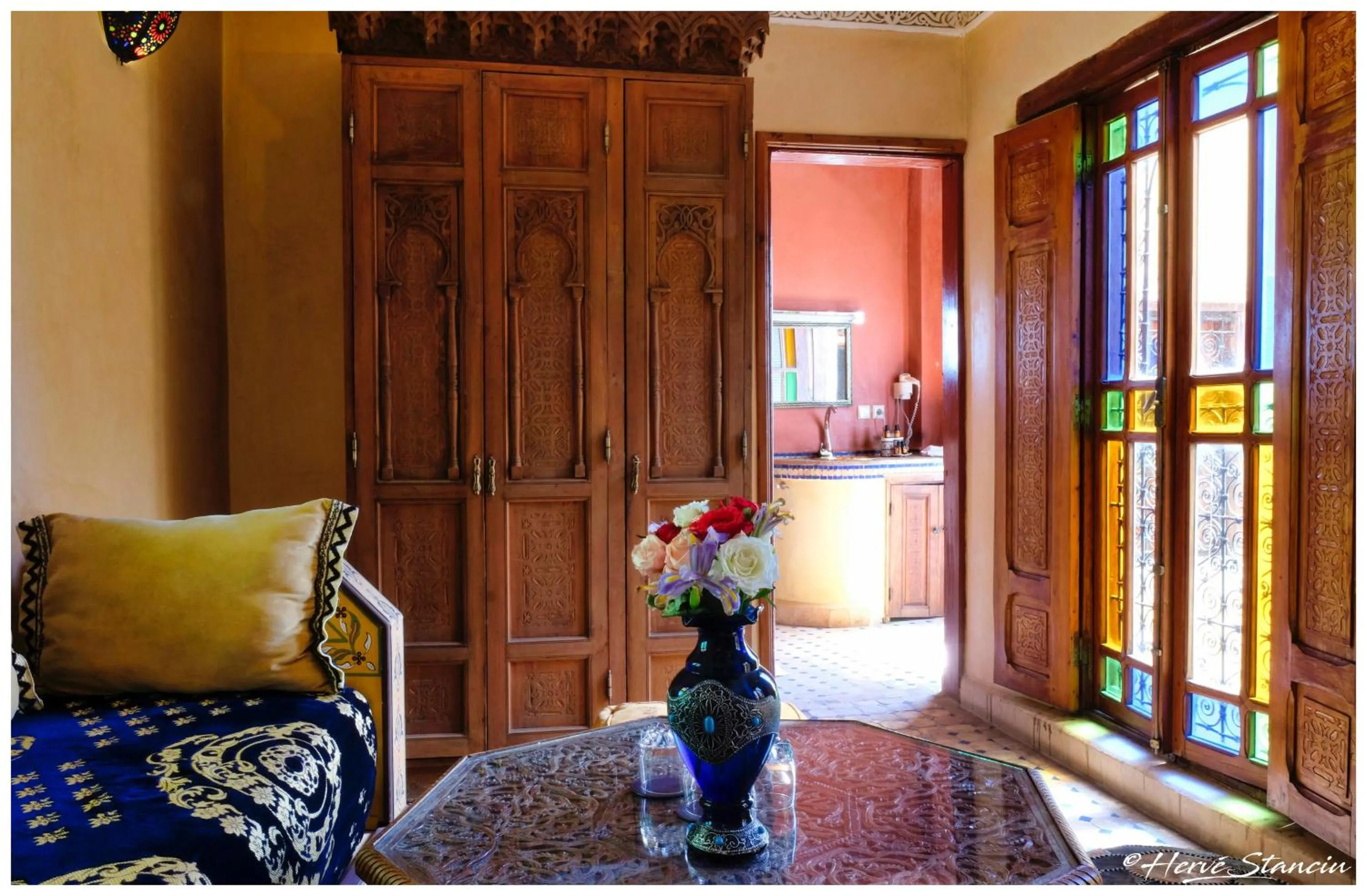 Living room in Riad Layalina Fes
