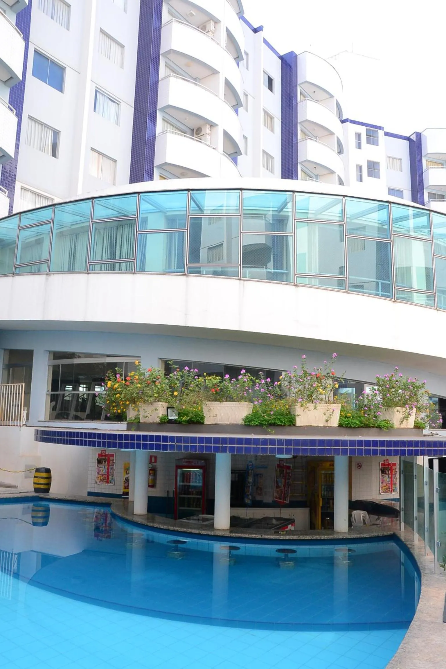 Swimming pool in Prime Hotel Águas da Serra