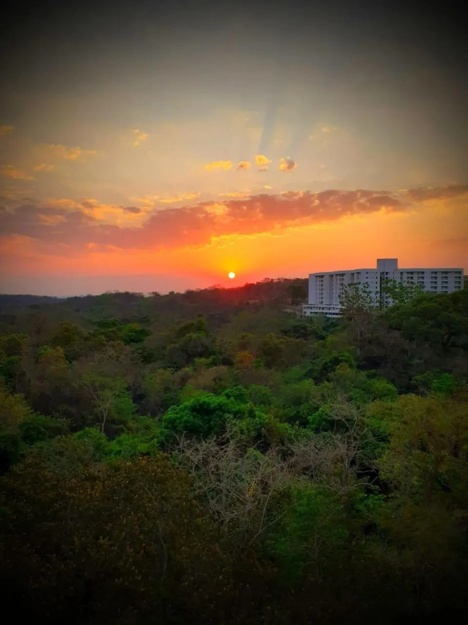 Sunset in Prime Hotel Águas da Serra