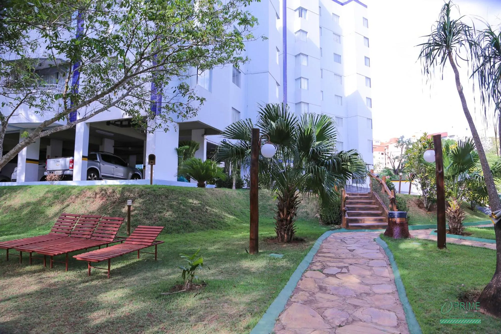 Garden in Prime Hotel Águas da Serra